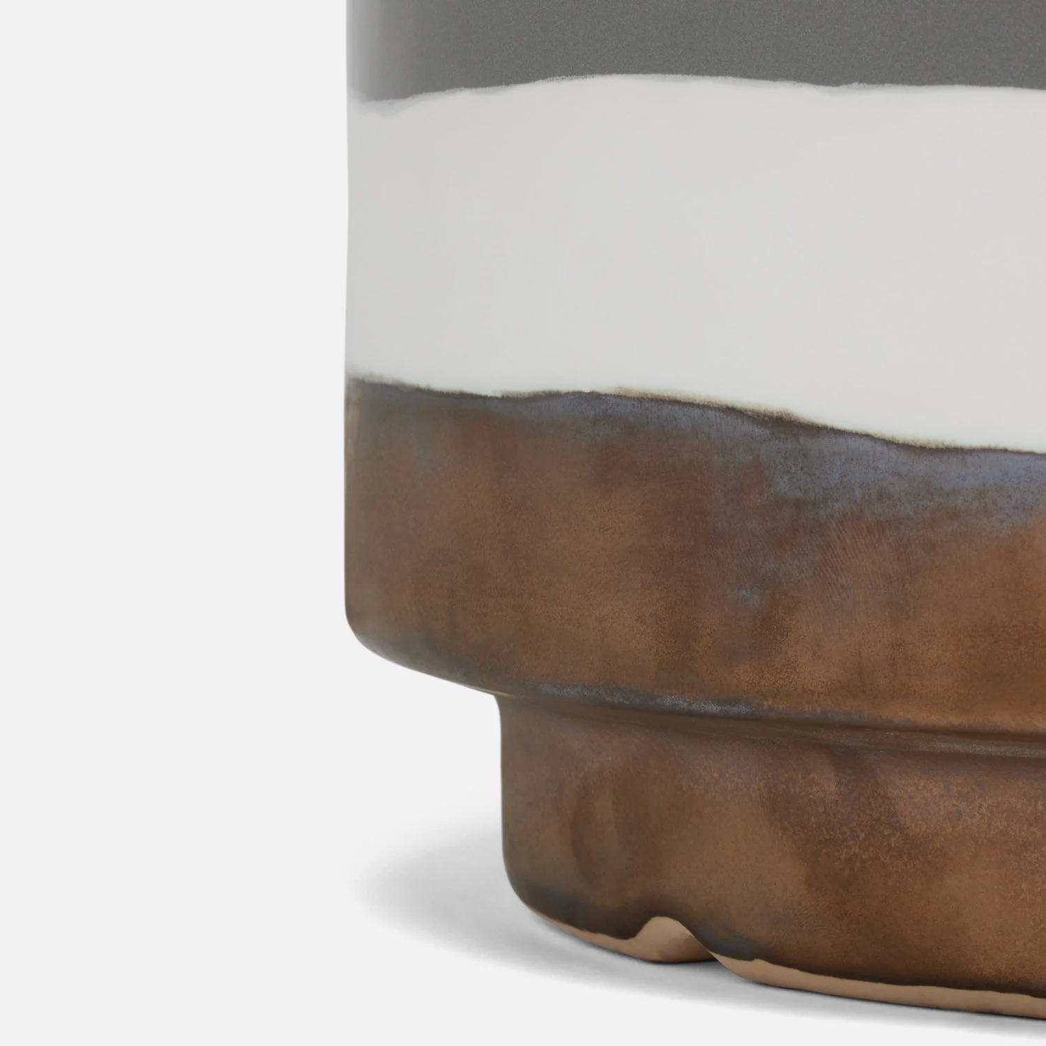 Belda Striped Outdoor Stool - Image 11