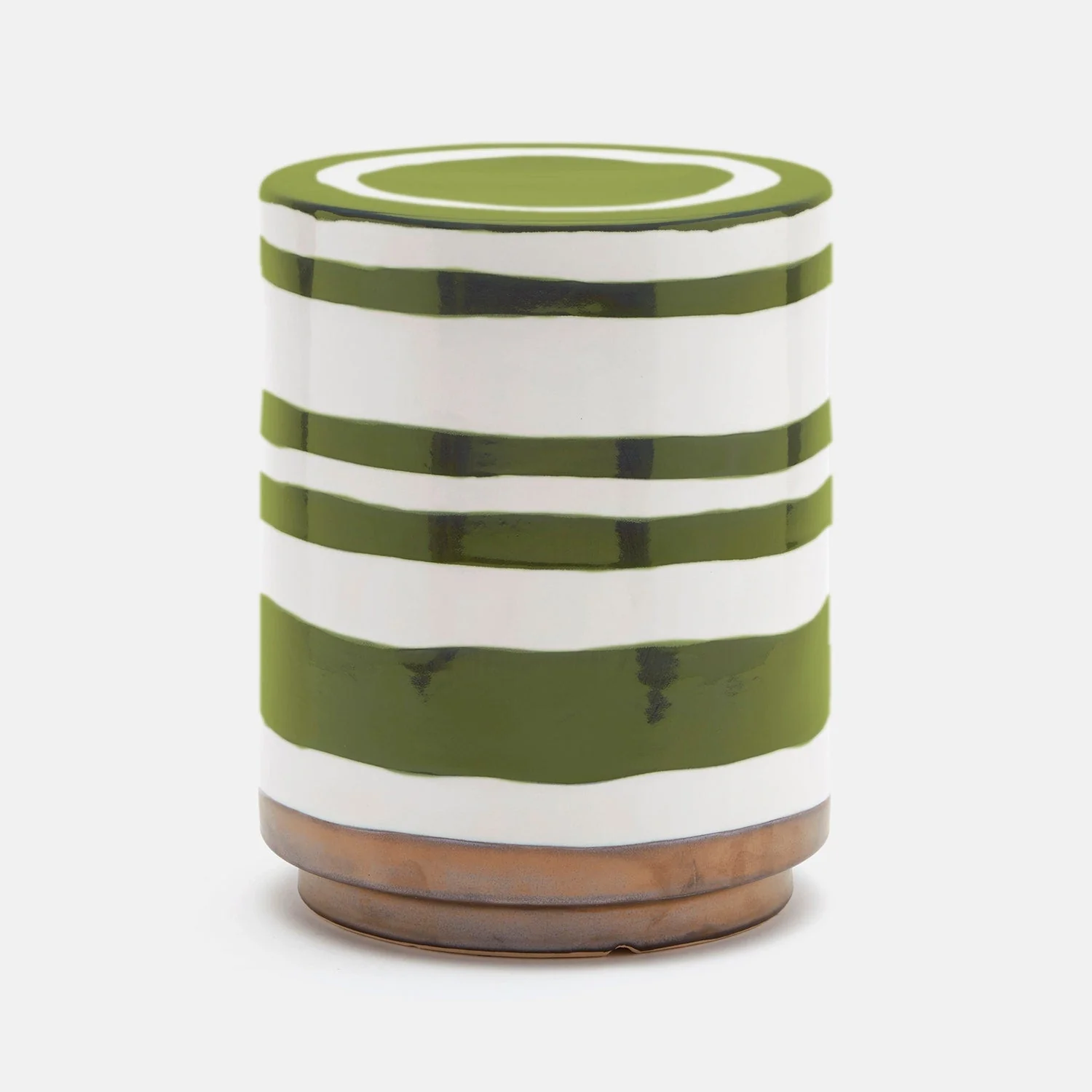 Belda Striped Outdoor Stool - Image 12