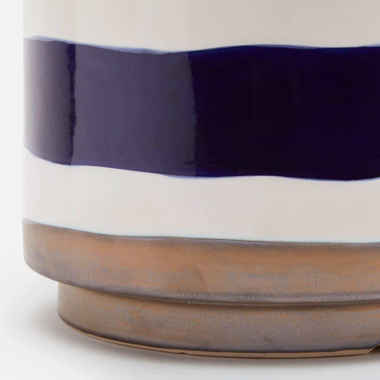 Belda Striped Outdoor Stool - Image 6