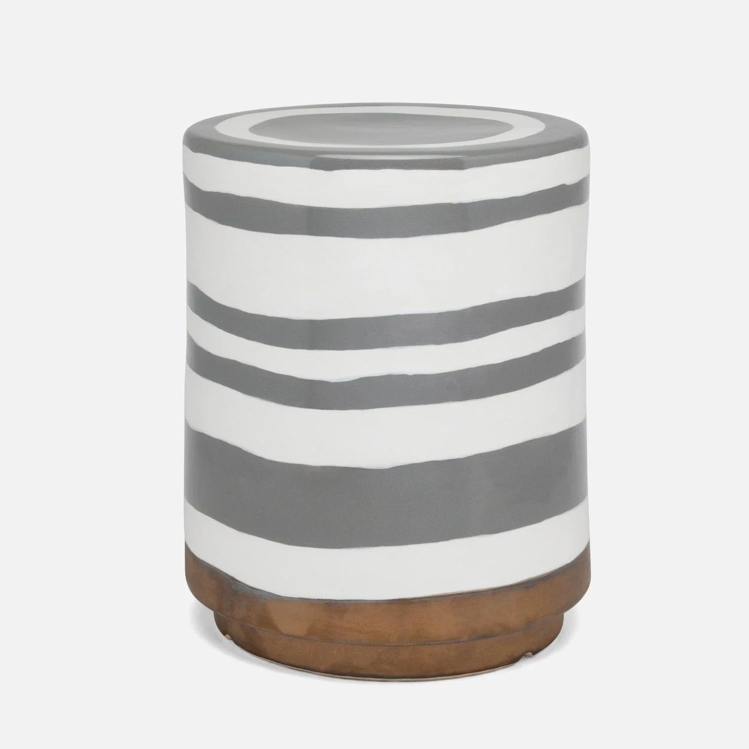Belda Striped Outdoor Stool - Image 7