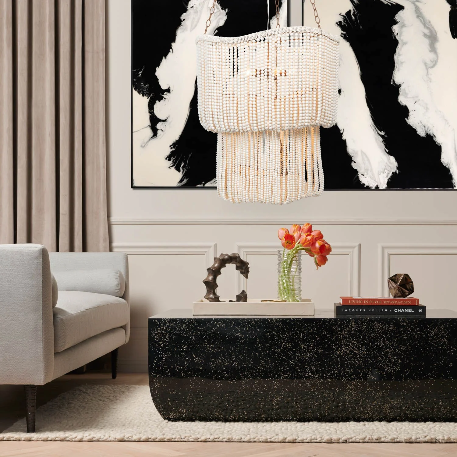 Belva 2-Tier Chandelier - Image 2