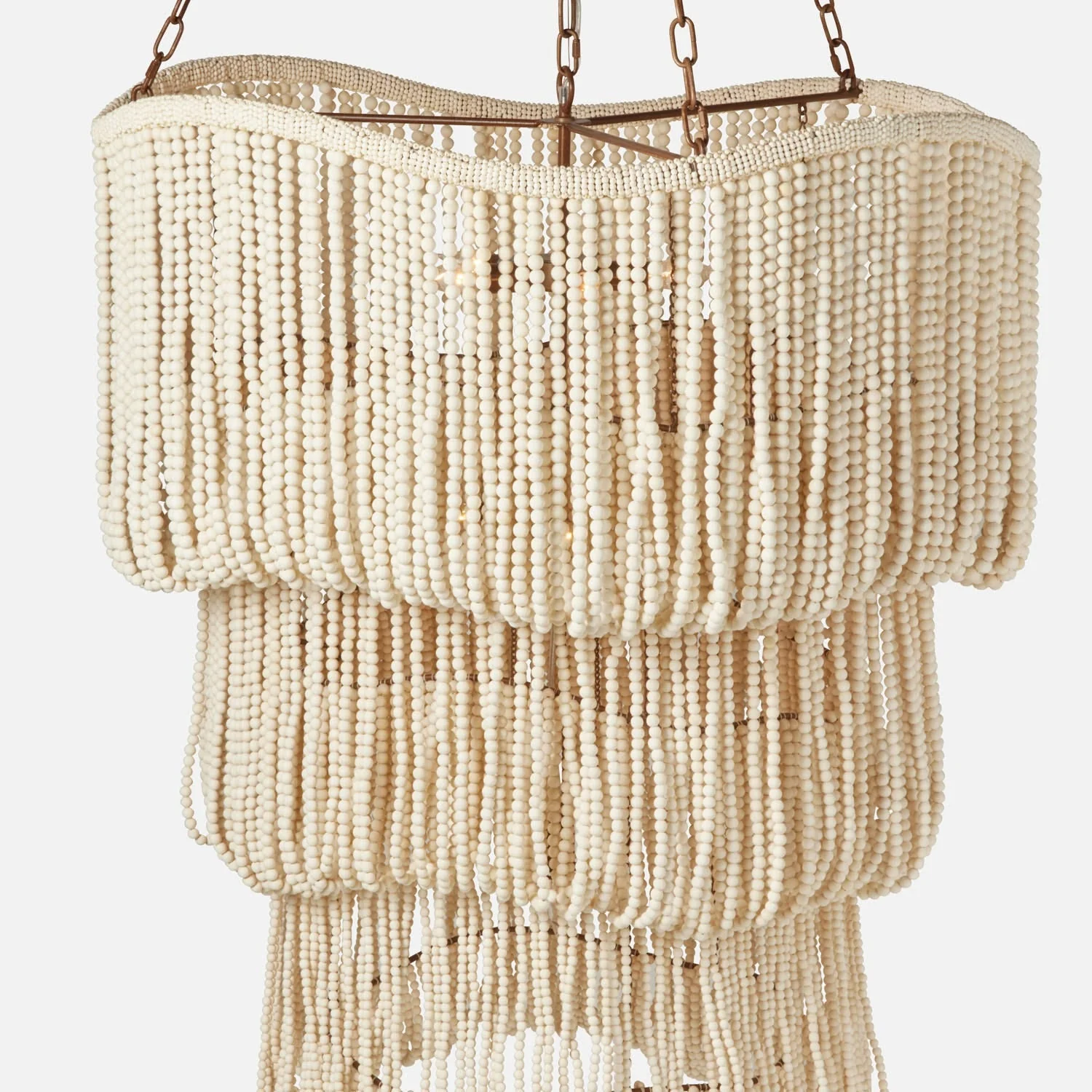 Belva 3-Tier Chandelier 38" - Image 2