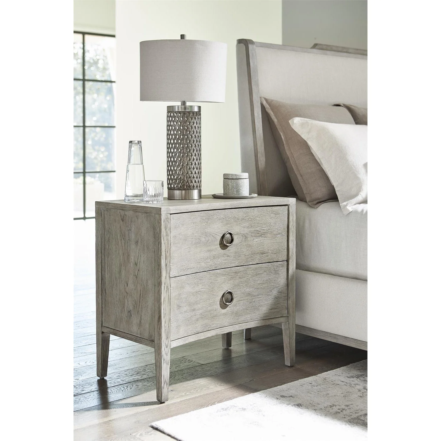 Bernhardt Albion 2 Drawer Nightstand - Image 2