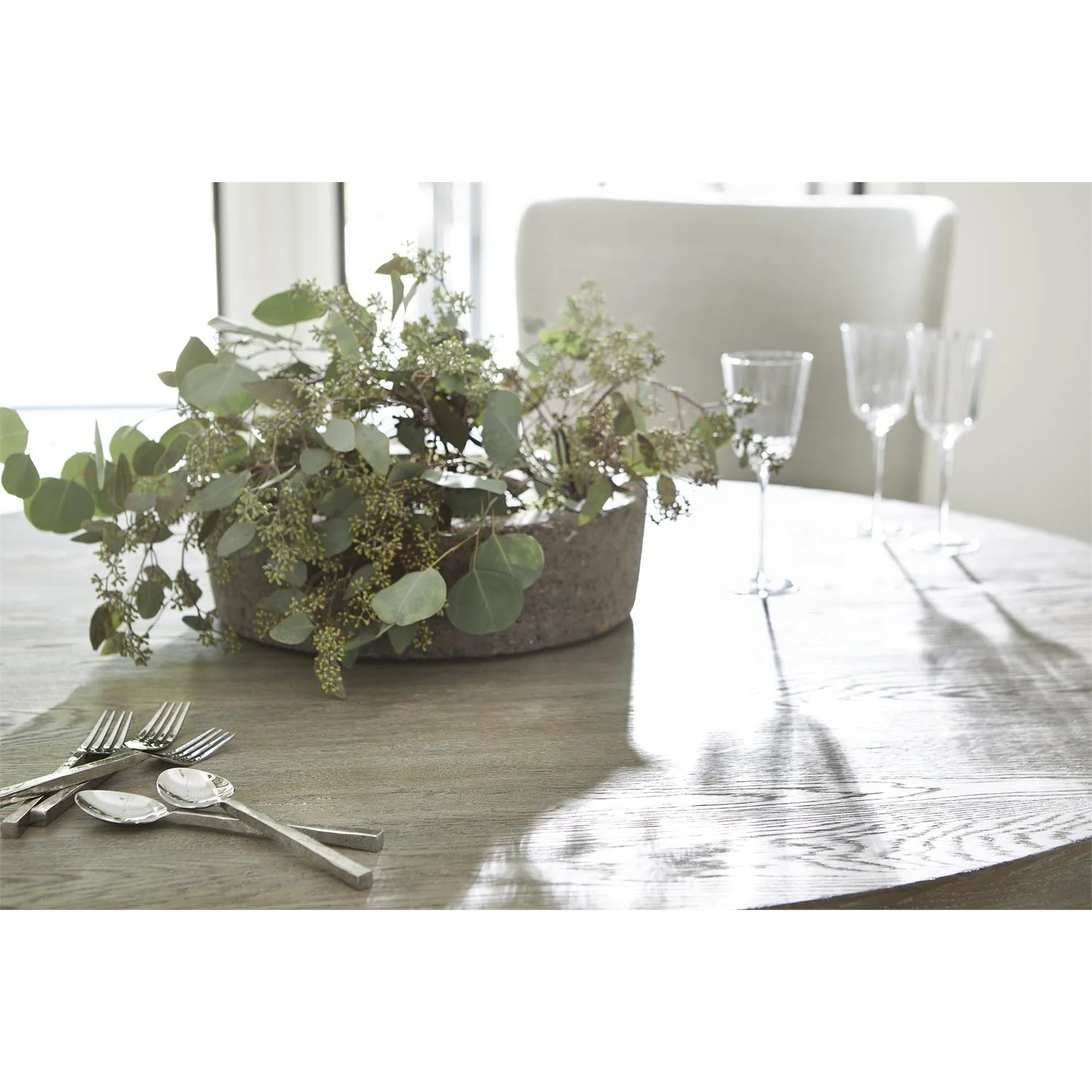 Bernhardt Albion Round Dining Table Y35 - Image 3