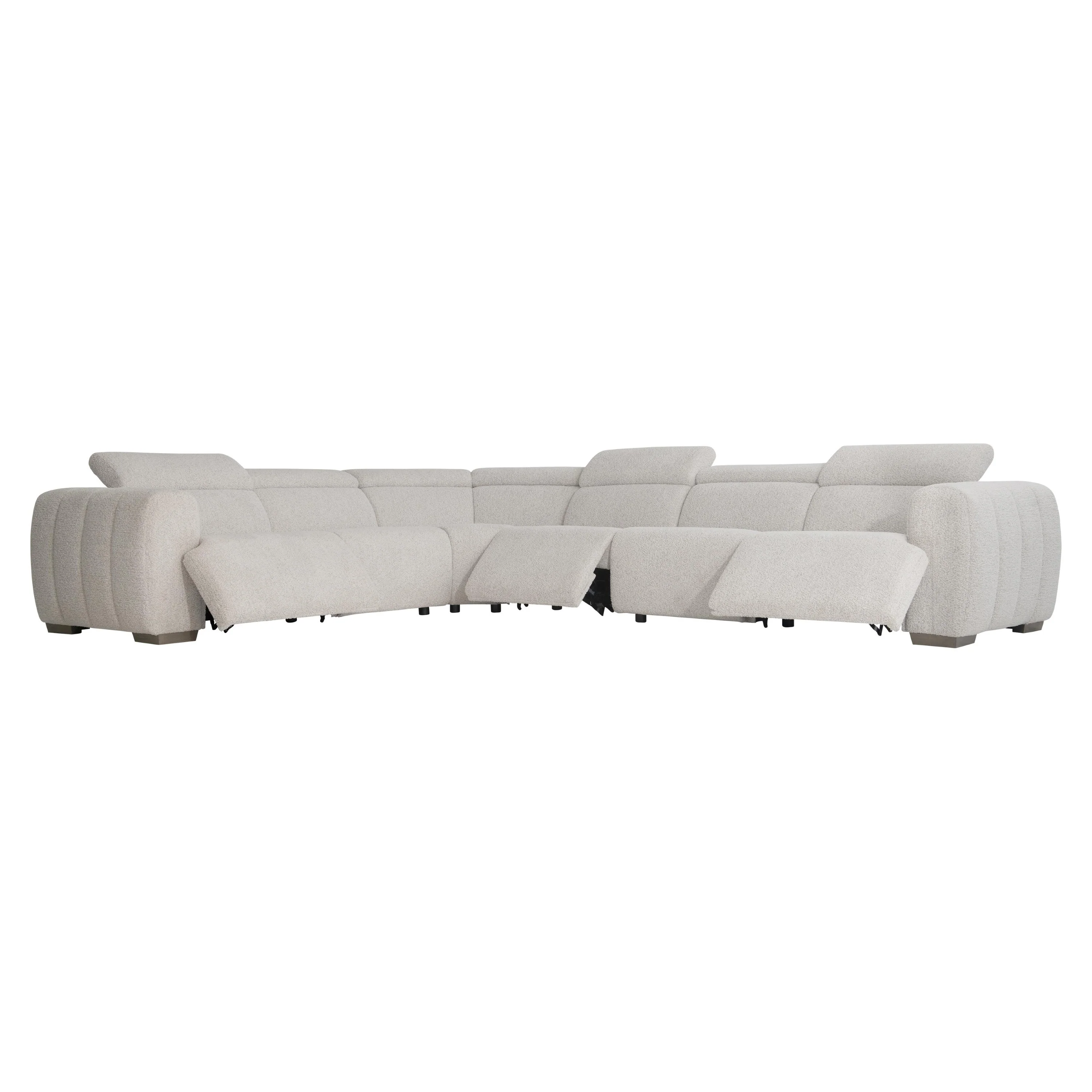 Bernhardt Aldo 4-PC Fabric Power Motion Sectional - Image 3