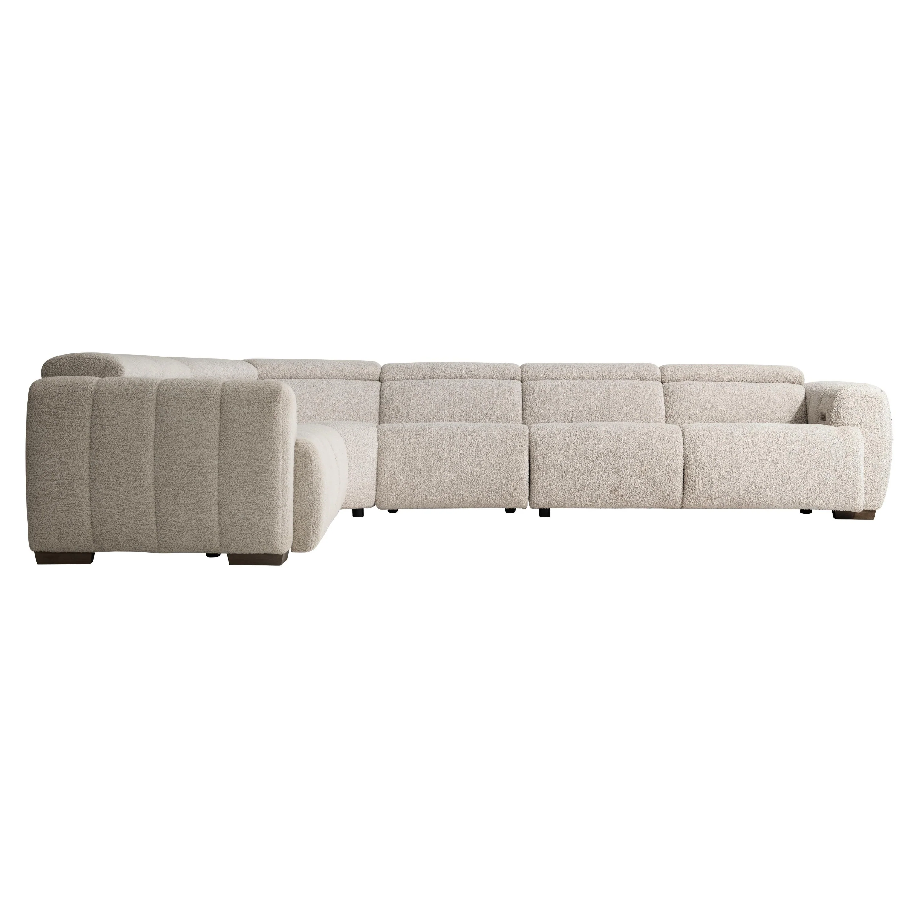 Bernhardt Aldo 4-PC Fabric Power Motion Sectional - Image 4