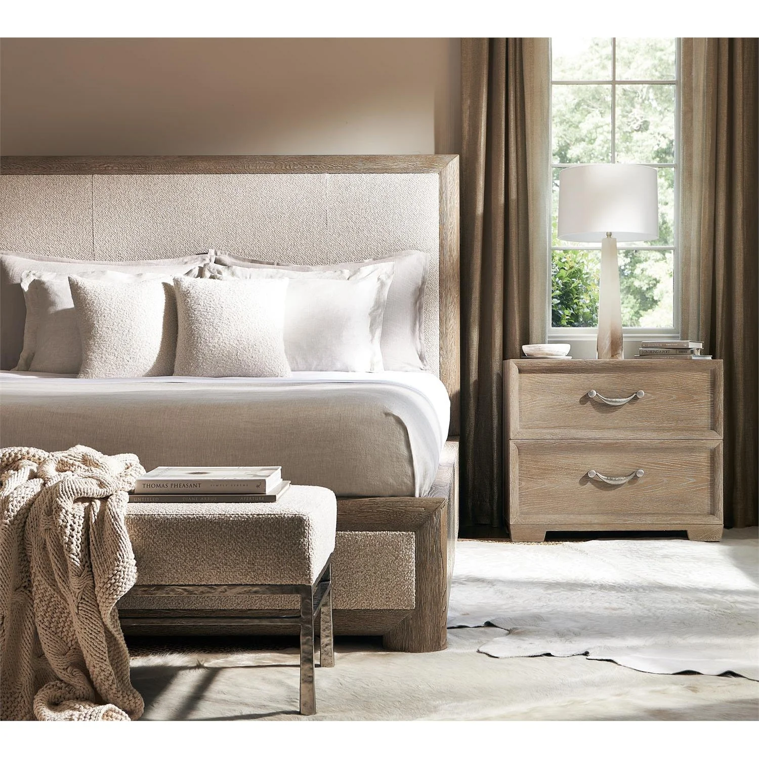 Bernhardt Aventura Upholstered Panel Bed - Image 3