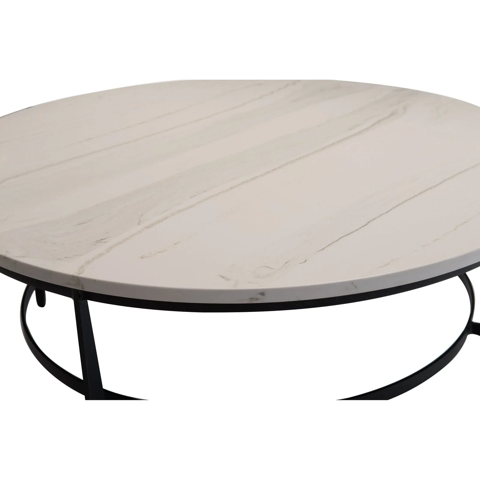 Bernhardt Avondale Round Metal Cocktail Table - Image 3