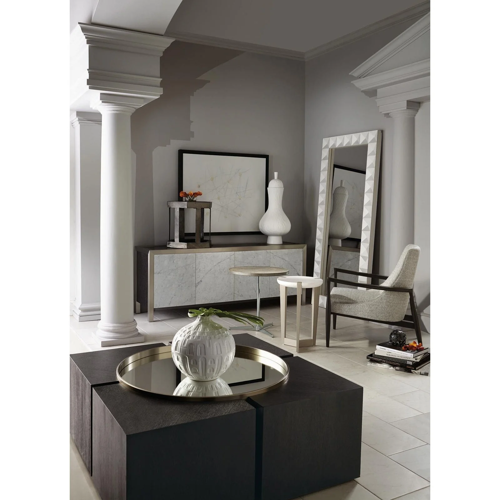 Bernhardt Axiom Chairside Table 122 - Image 2