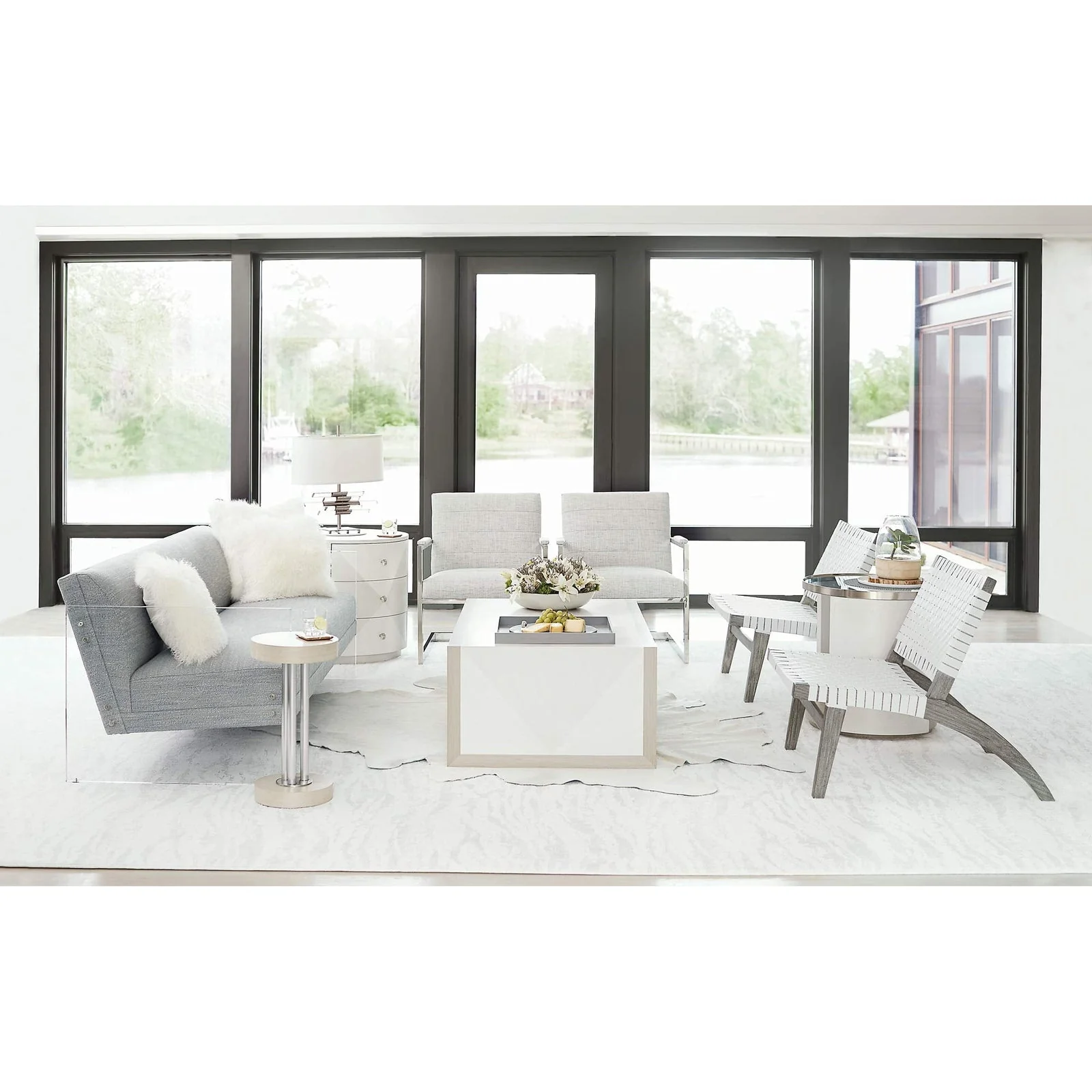 Bernhardt Axiom Chairside Table 125 - Image 4