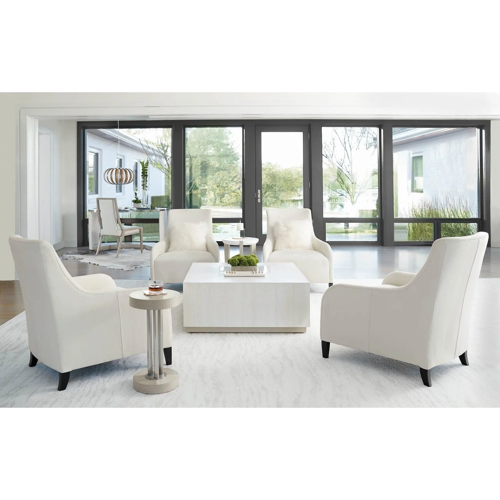 Bernhardt Axiom Square Cocktail Table - Image 2
