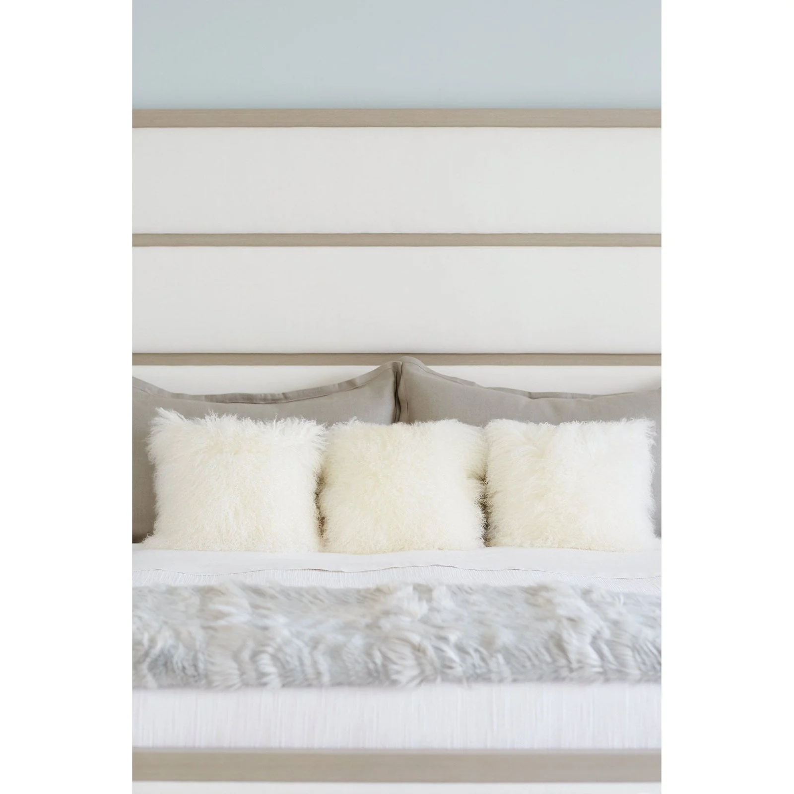 Bernhardt Axiom Upholstered Panel Bed 72" - Image 6