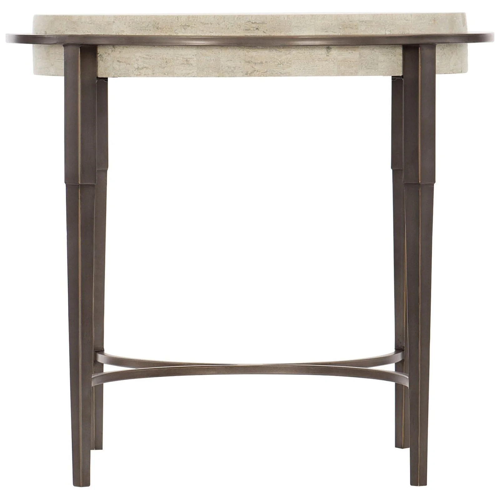 Bernhardt Barclay Metal Round Chairside Table - Image 8