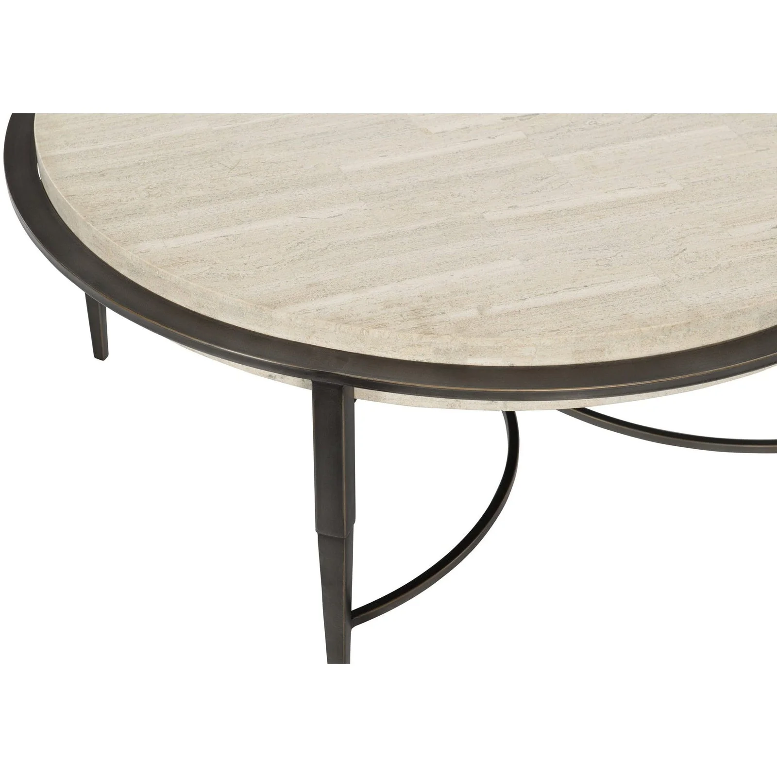 Bernhardt Barclay Metal Round Cocktail Table - Image 11