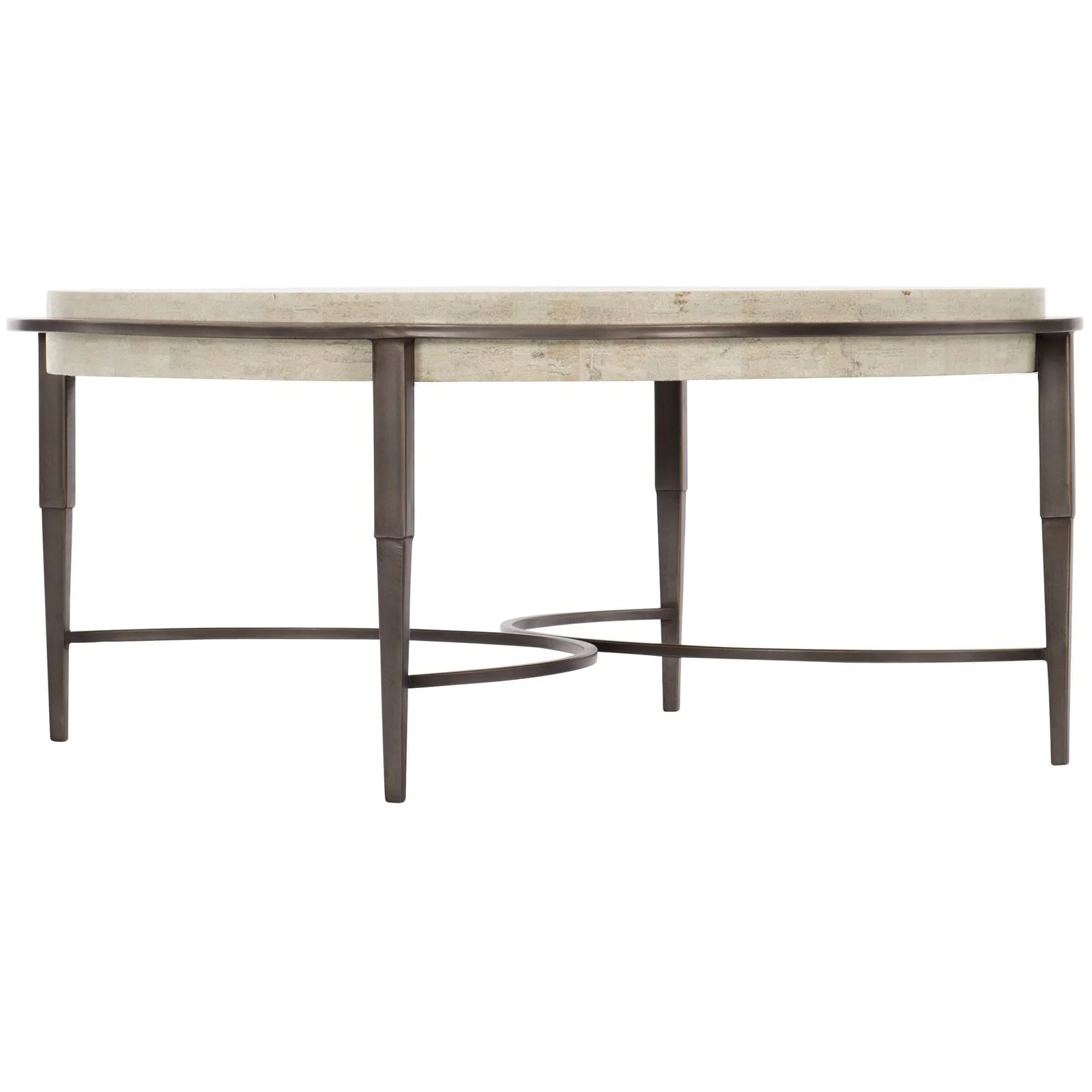 Bernhardt Barclay Metal Round Cocktail Table - Image 7
