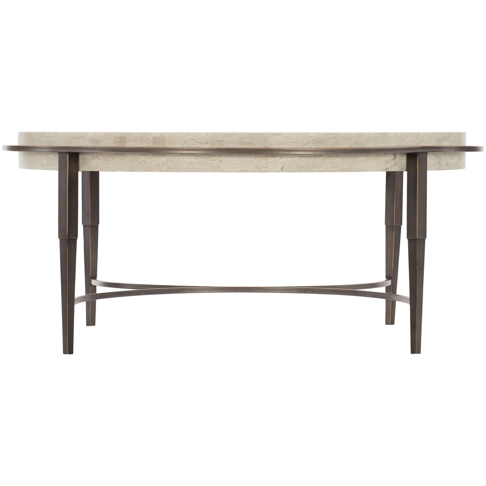 Bernhardt Barclay Metal Round Cocktail Table - Image 8