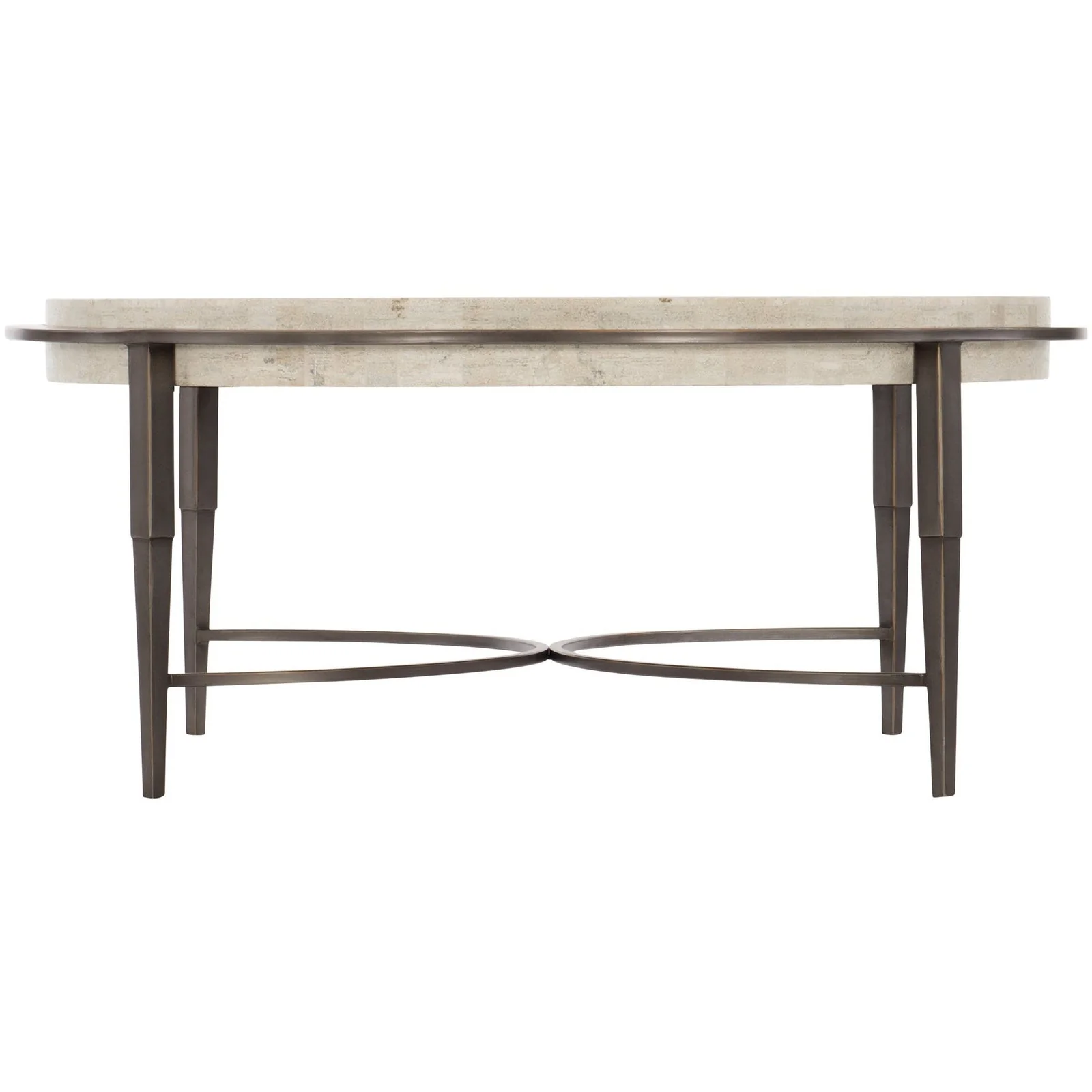 Bernhardt Barclay Metal Round Cocktail Table - Image 9