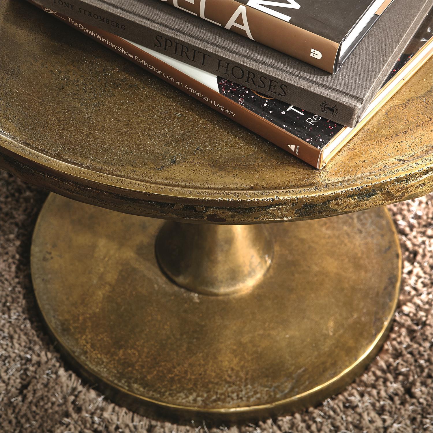 Bernhardt Benson Round Chairside Table - Image 3
