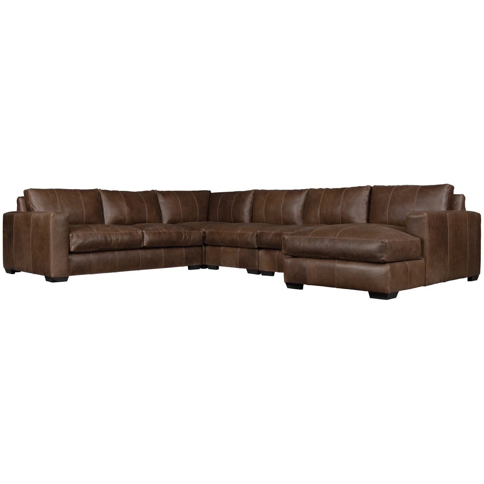 Bernhardt Dawkins Leather Sectional - Image 11