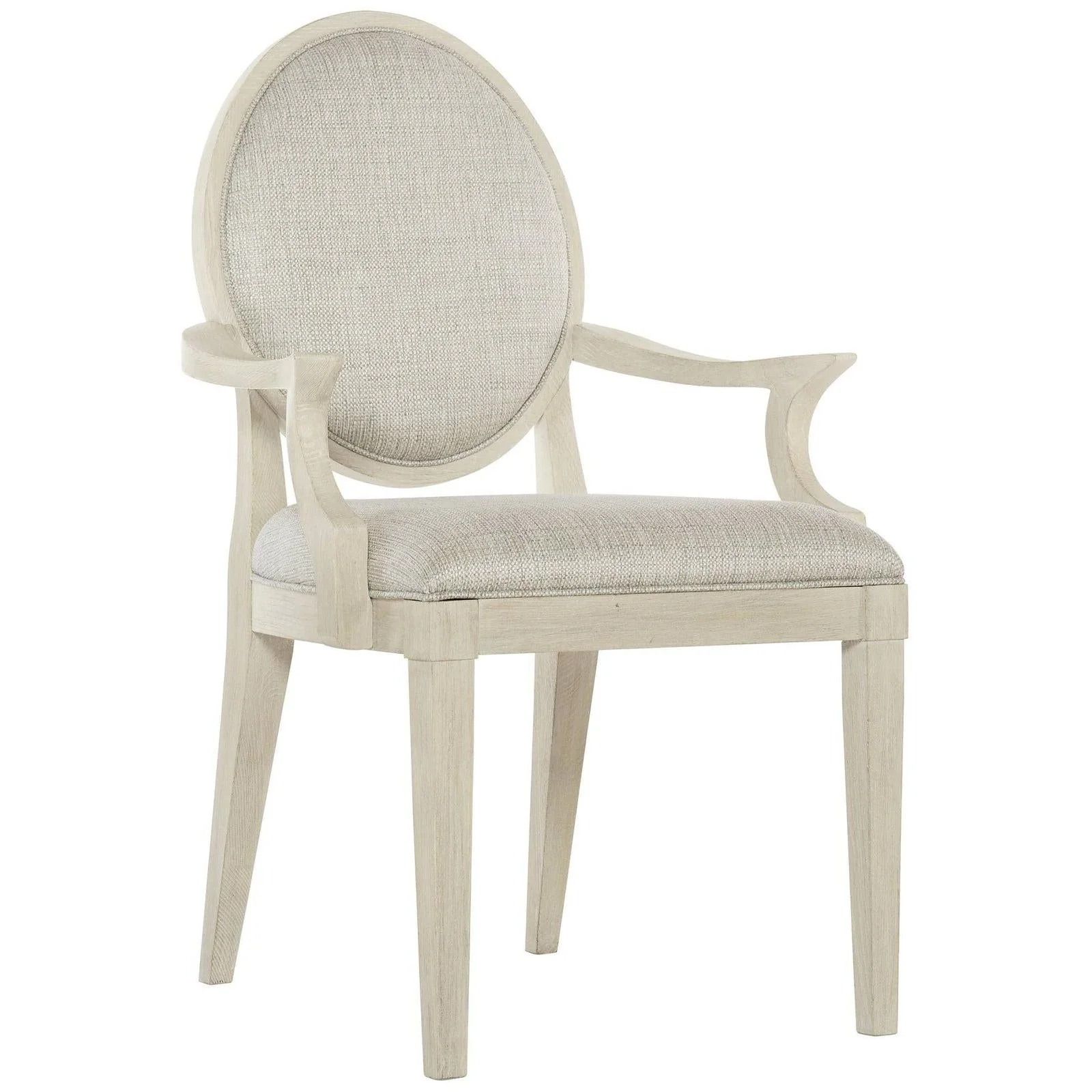 Bernhardt East Hampton Oval Back Arm Chair - Image 6