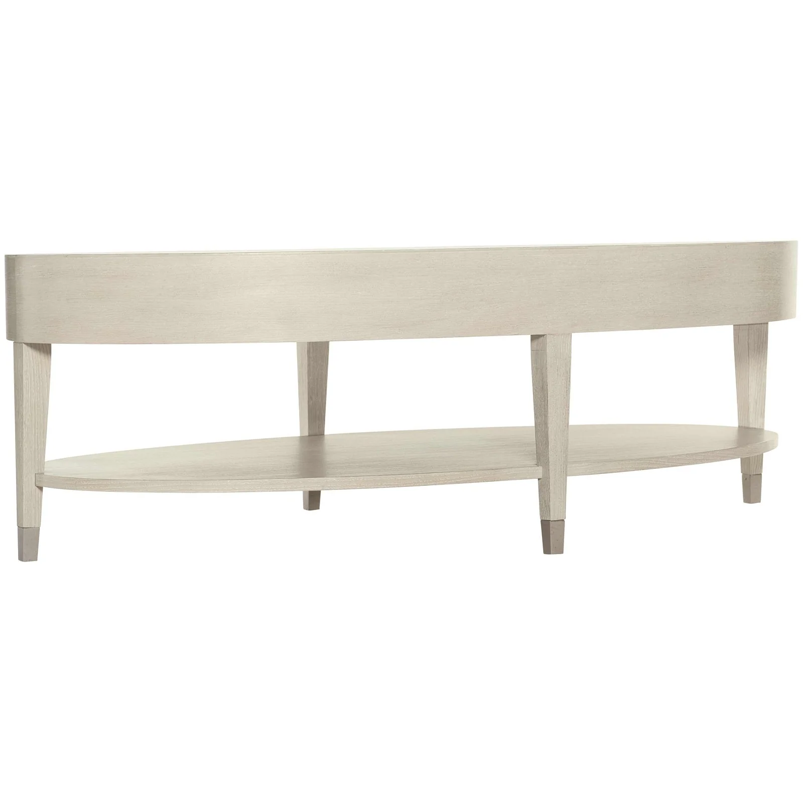 Bernhardt East Hampton Oval Cocktail Table - Image 6