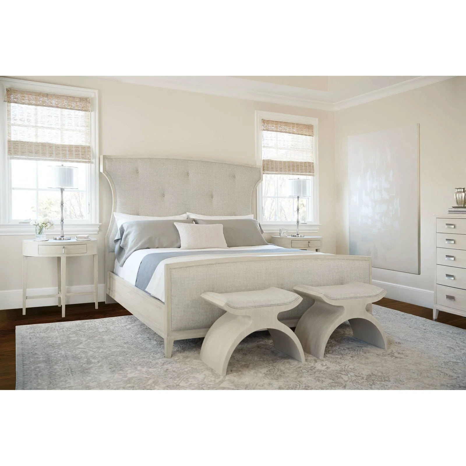 Bernhardt East Hampton Upholstered Bed - Image 2