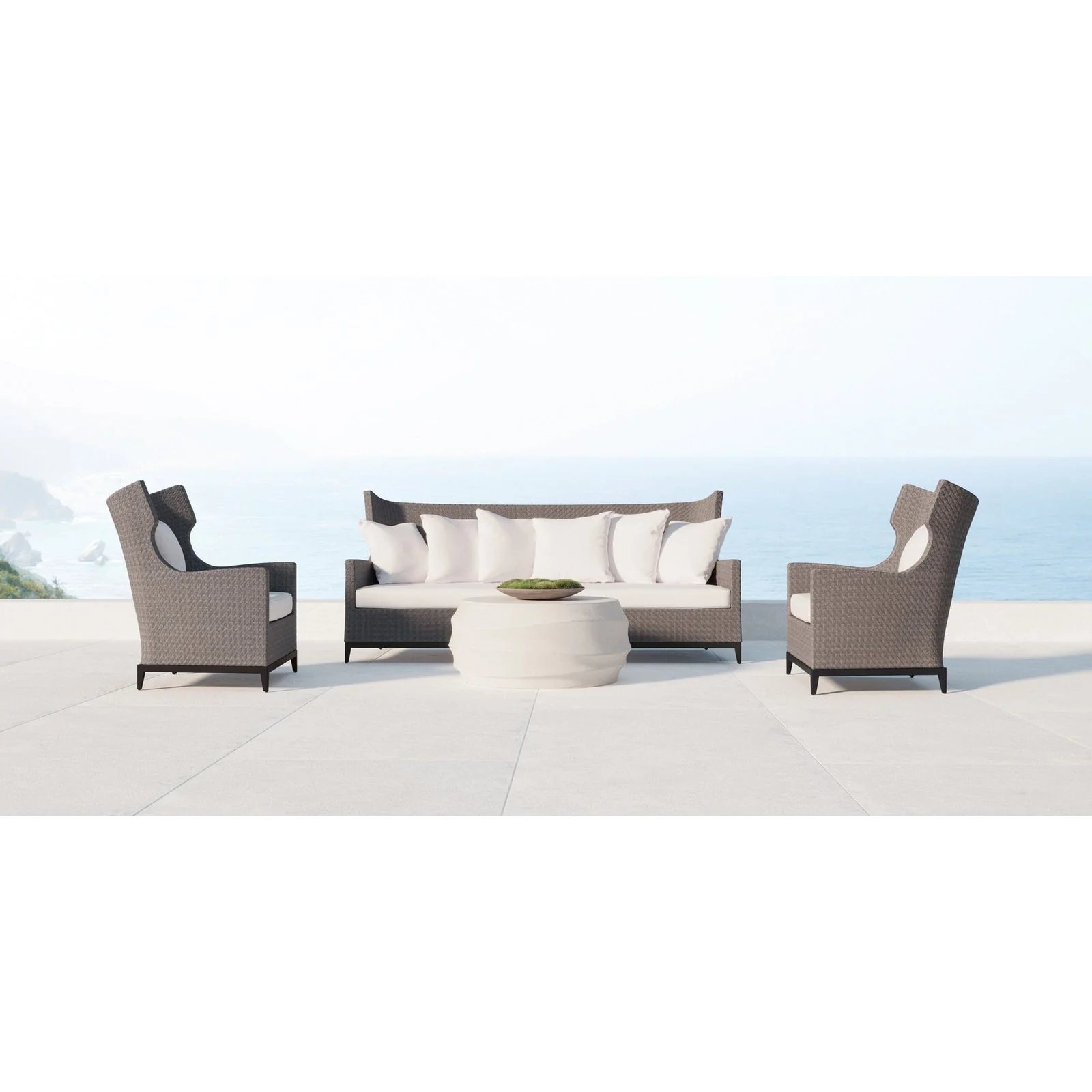 Bernhardt Exteriors Kai Round Cocktail Table - Image 3