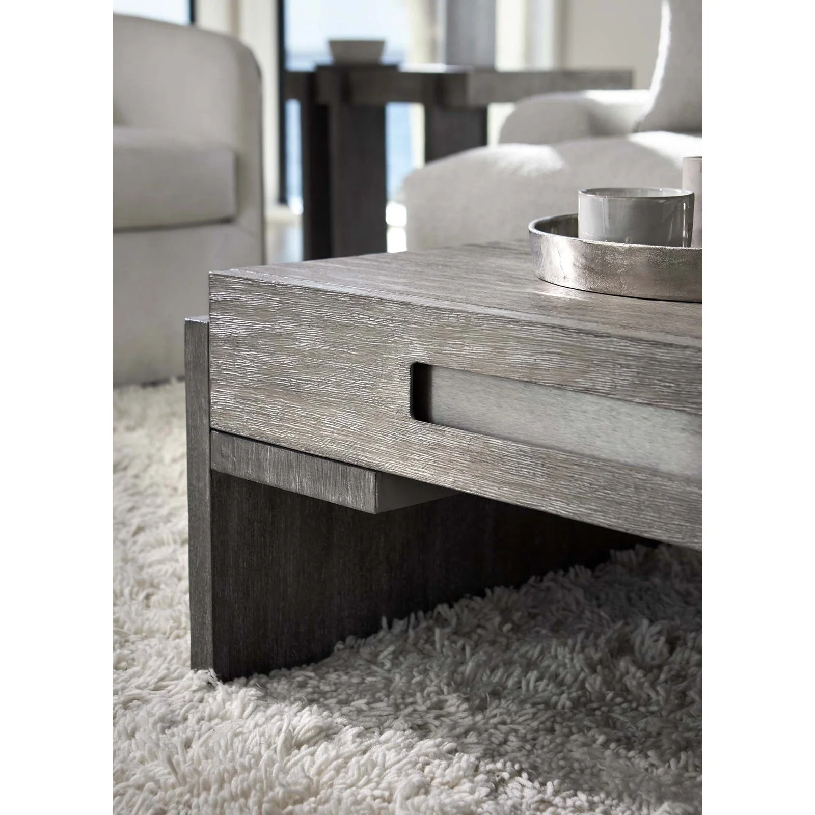 Bernhardt Foundations Cocktail Table Y35 - Image 2