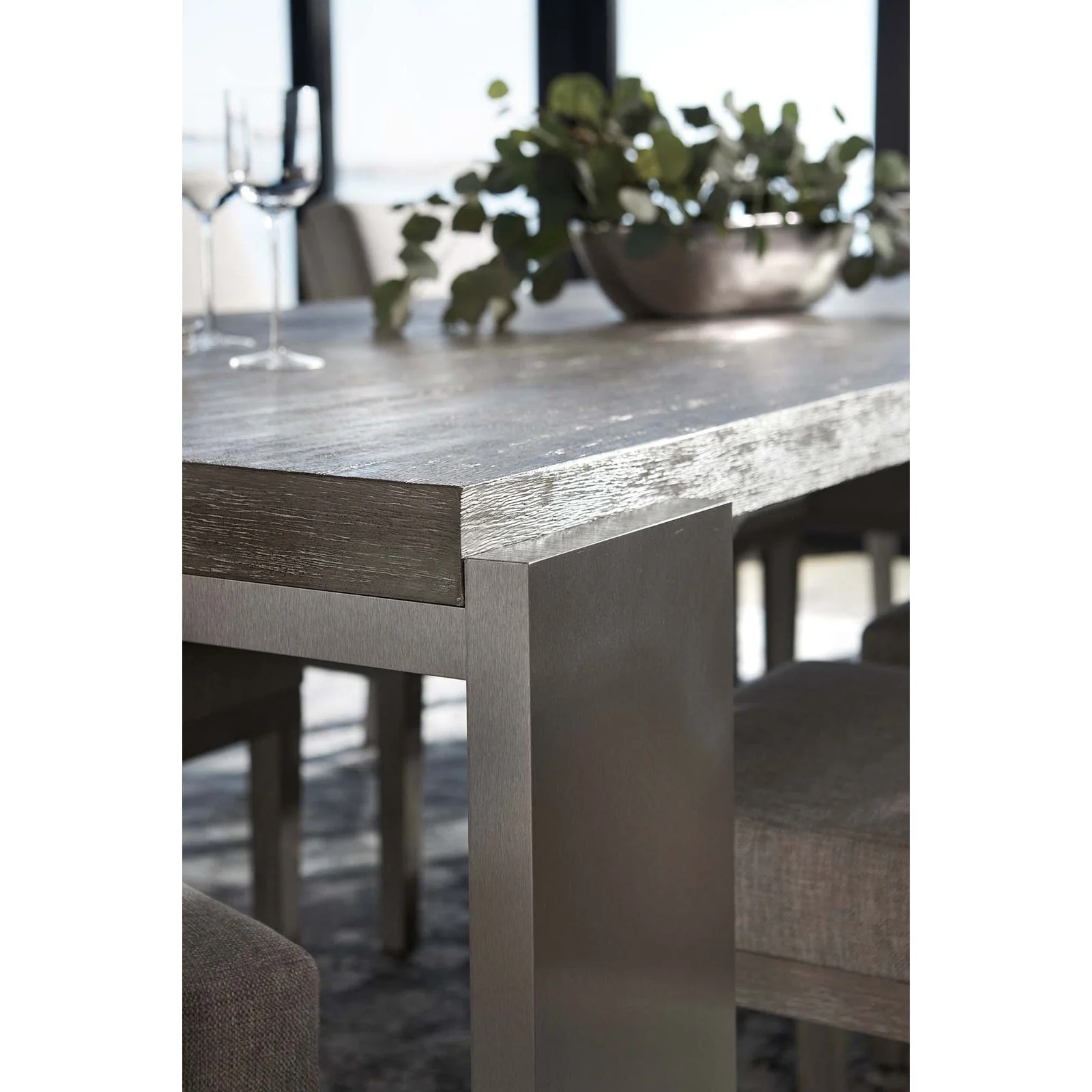 Bernhardt Foundations Rectangular Dining Table Y10 - Image 3