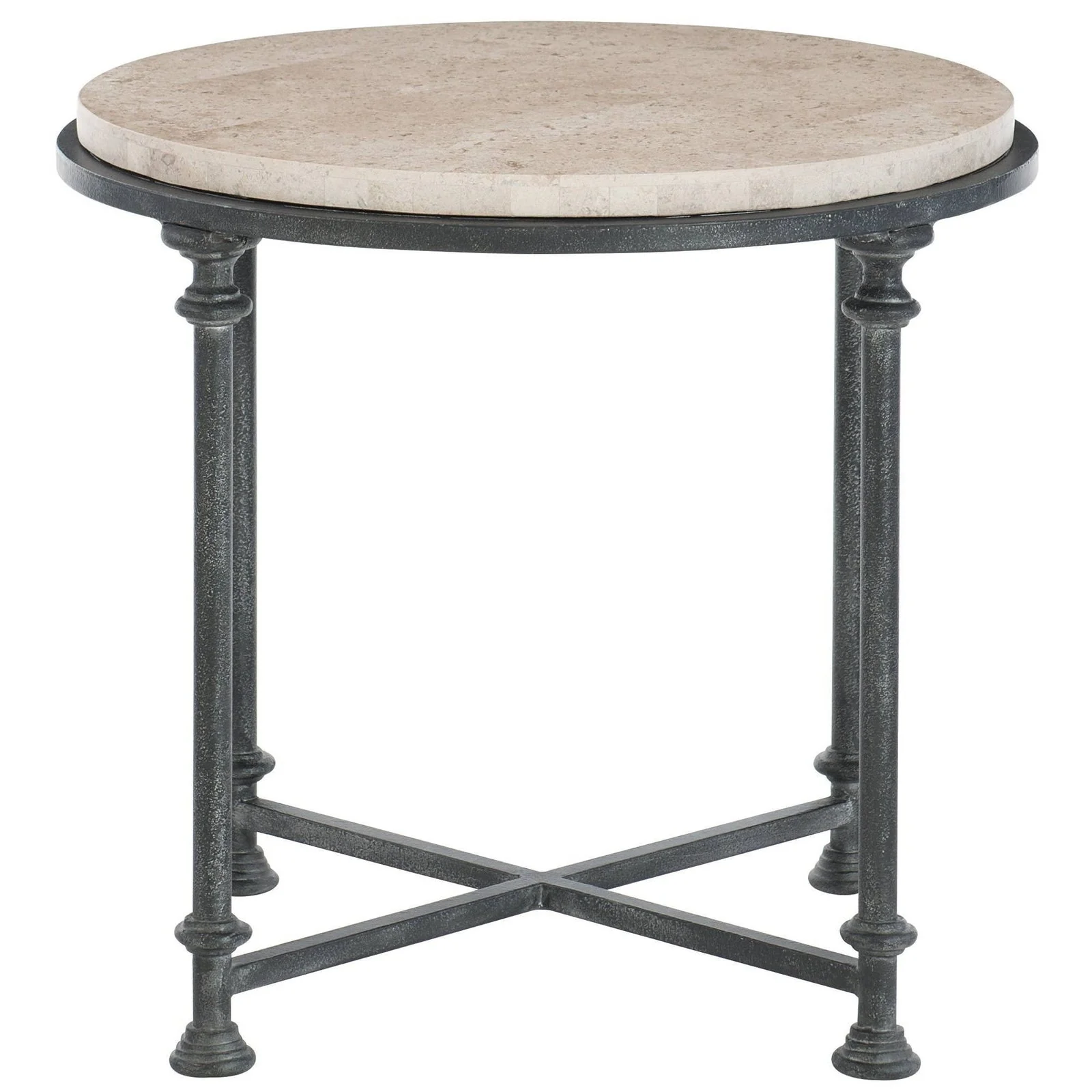 Bernhardt Galesbury Round Metal End Table - Image 3