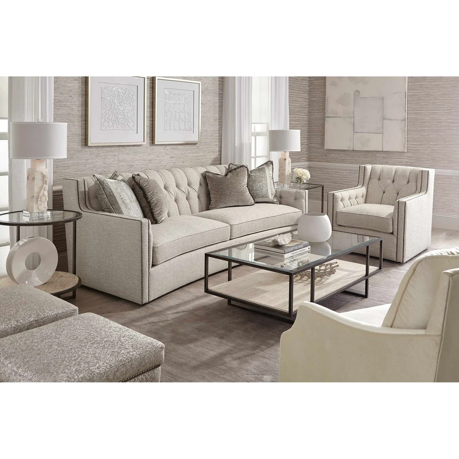 Bernhardt Harlow Metal Square End Table - Image 11