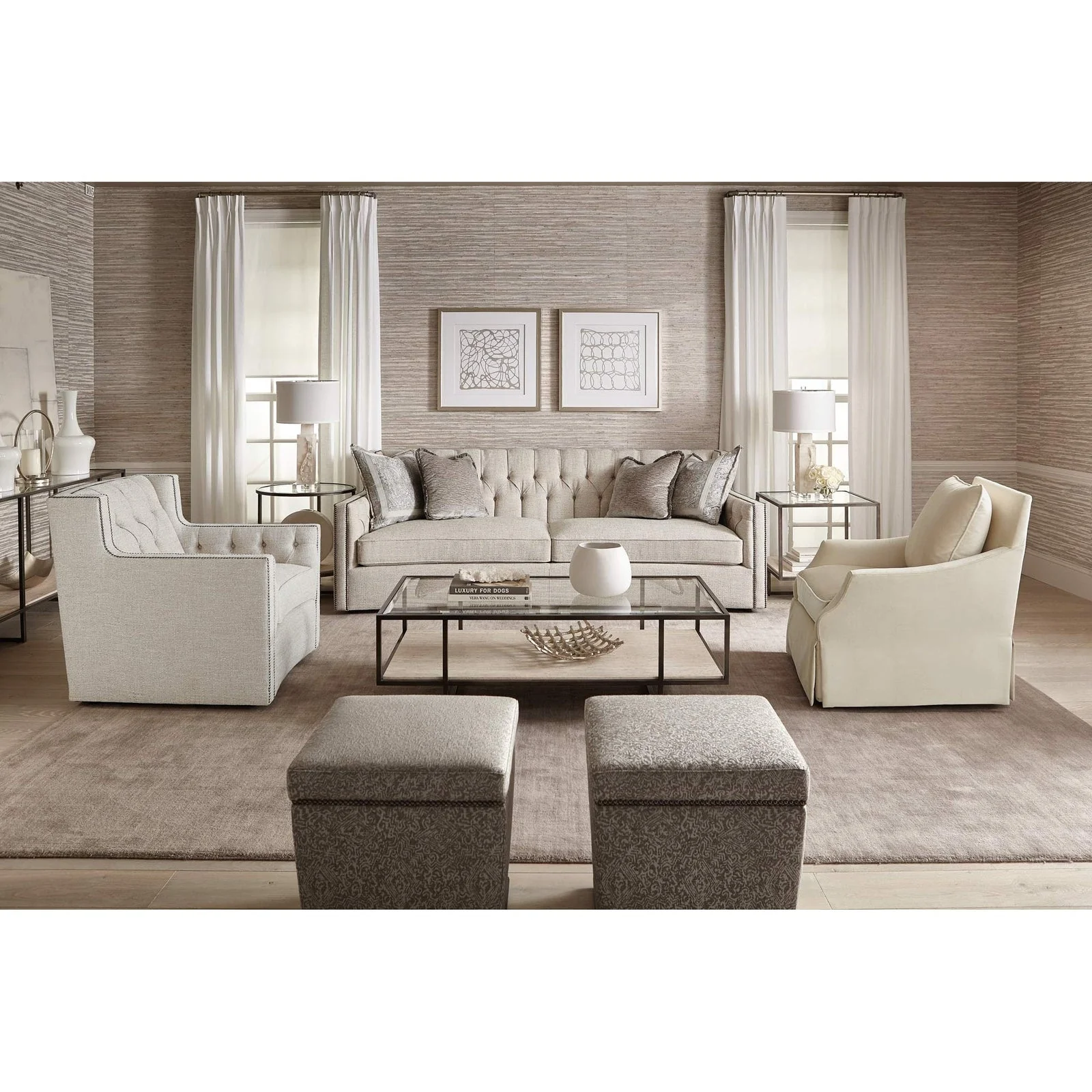 Bernhardt Harlow Metal Square End Table - Image 12