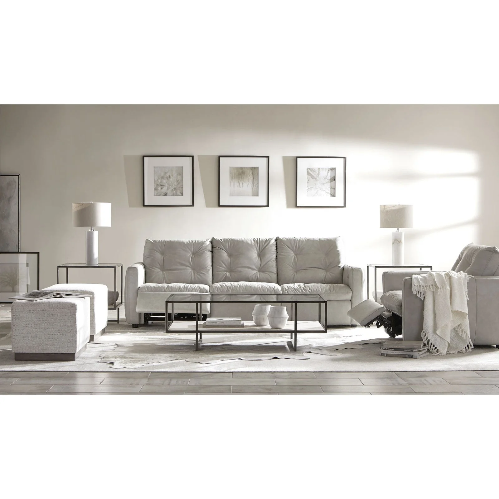 Bernhardt Harlow Metal Square End Table - Image 5