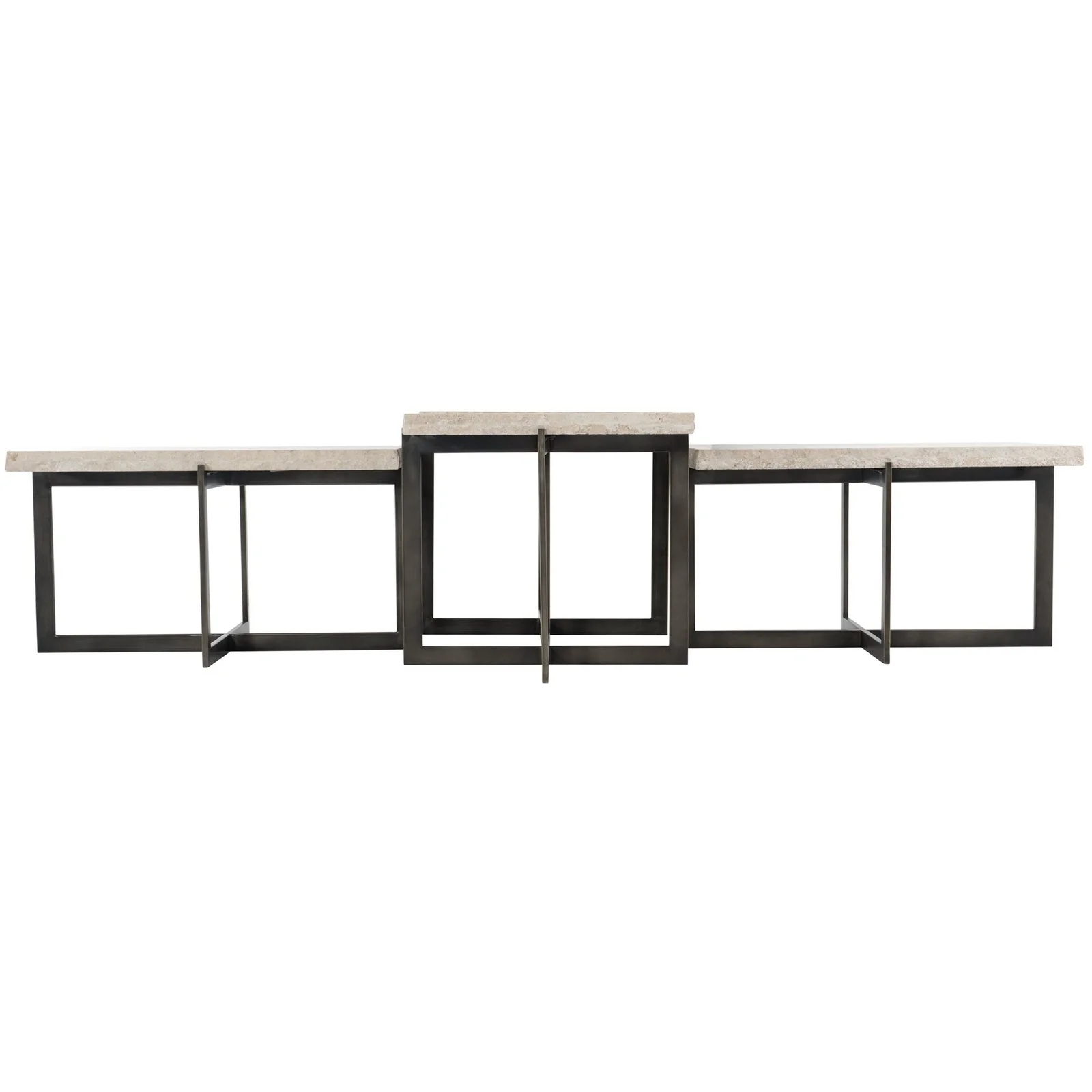 Bernhardt Hathaway Metal Bunching Cocktail Table I - Image 8