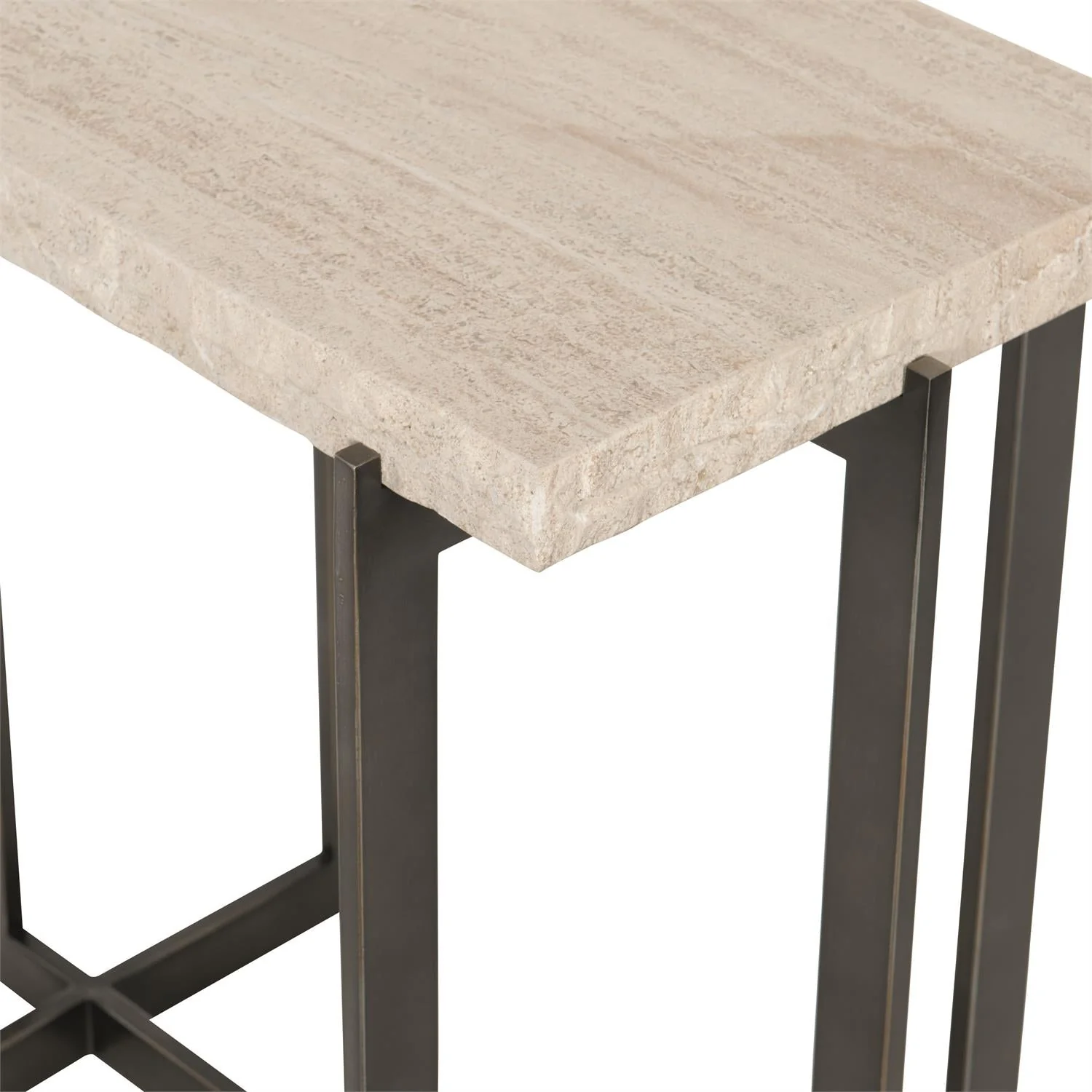 Bernhardt Hathaway Metal Console Table - Image 6