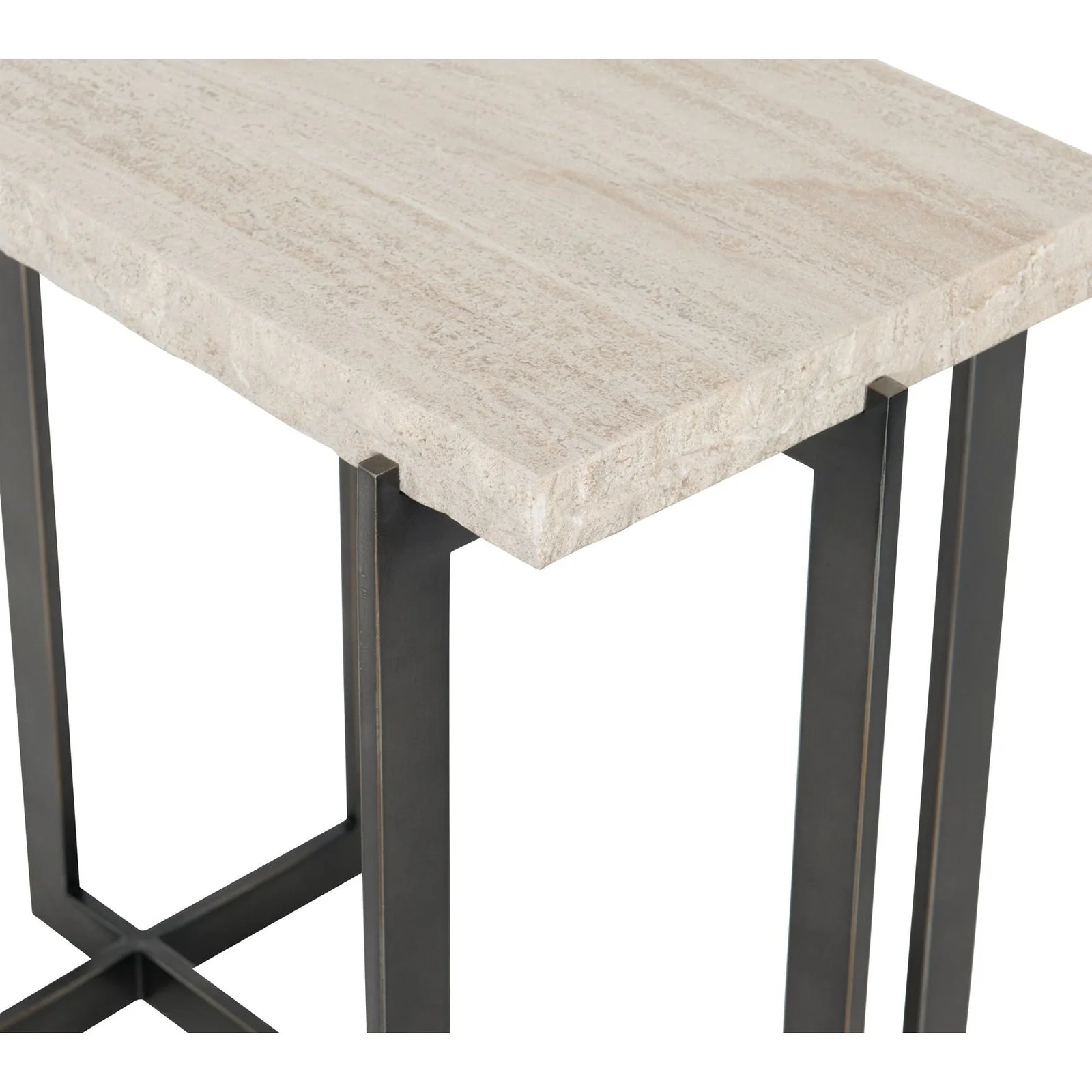 Bernhardt Hathaway Metal Drink Table - Image 7