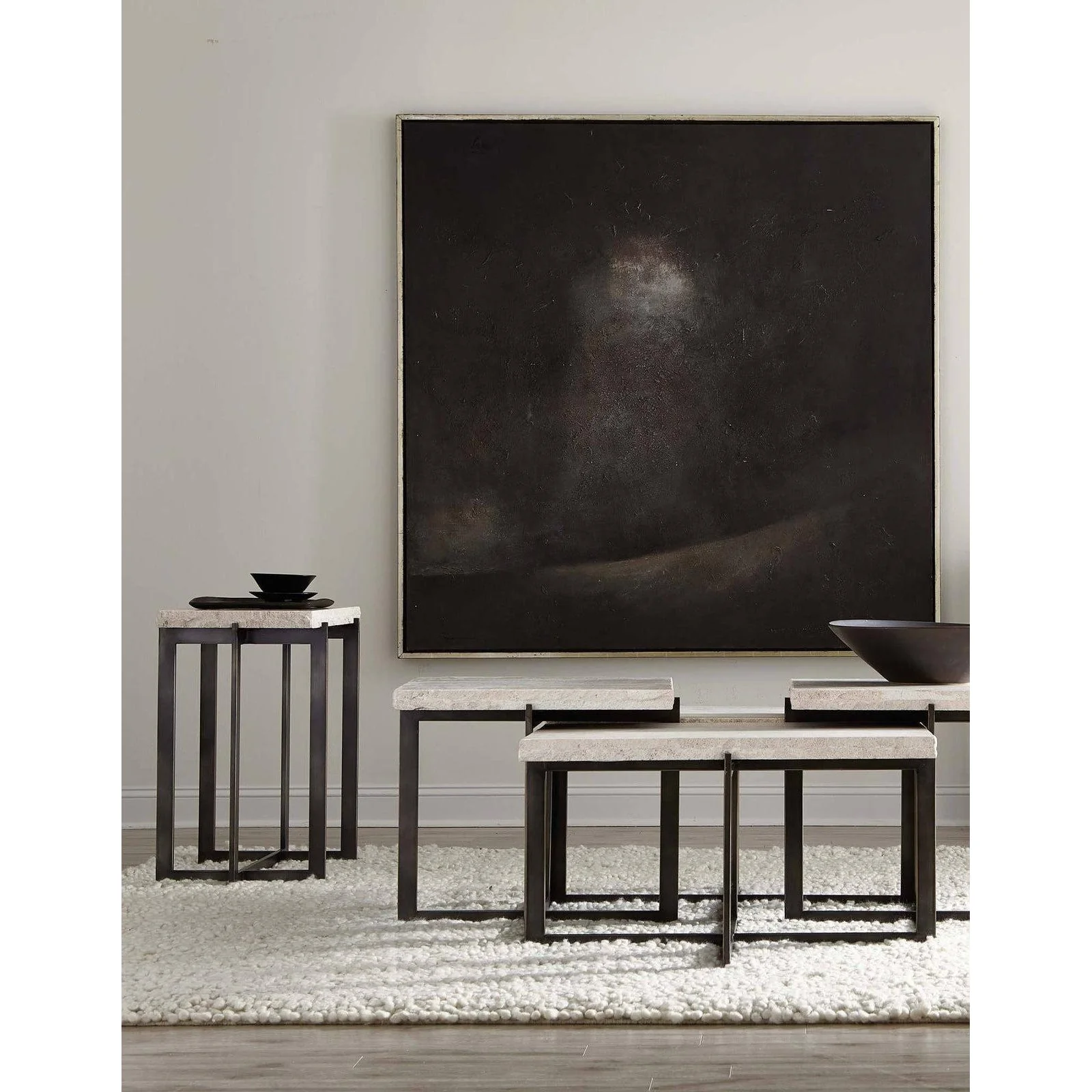 Bernhardt Hathaway Metal End Table - Image 2