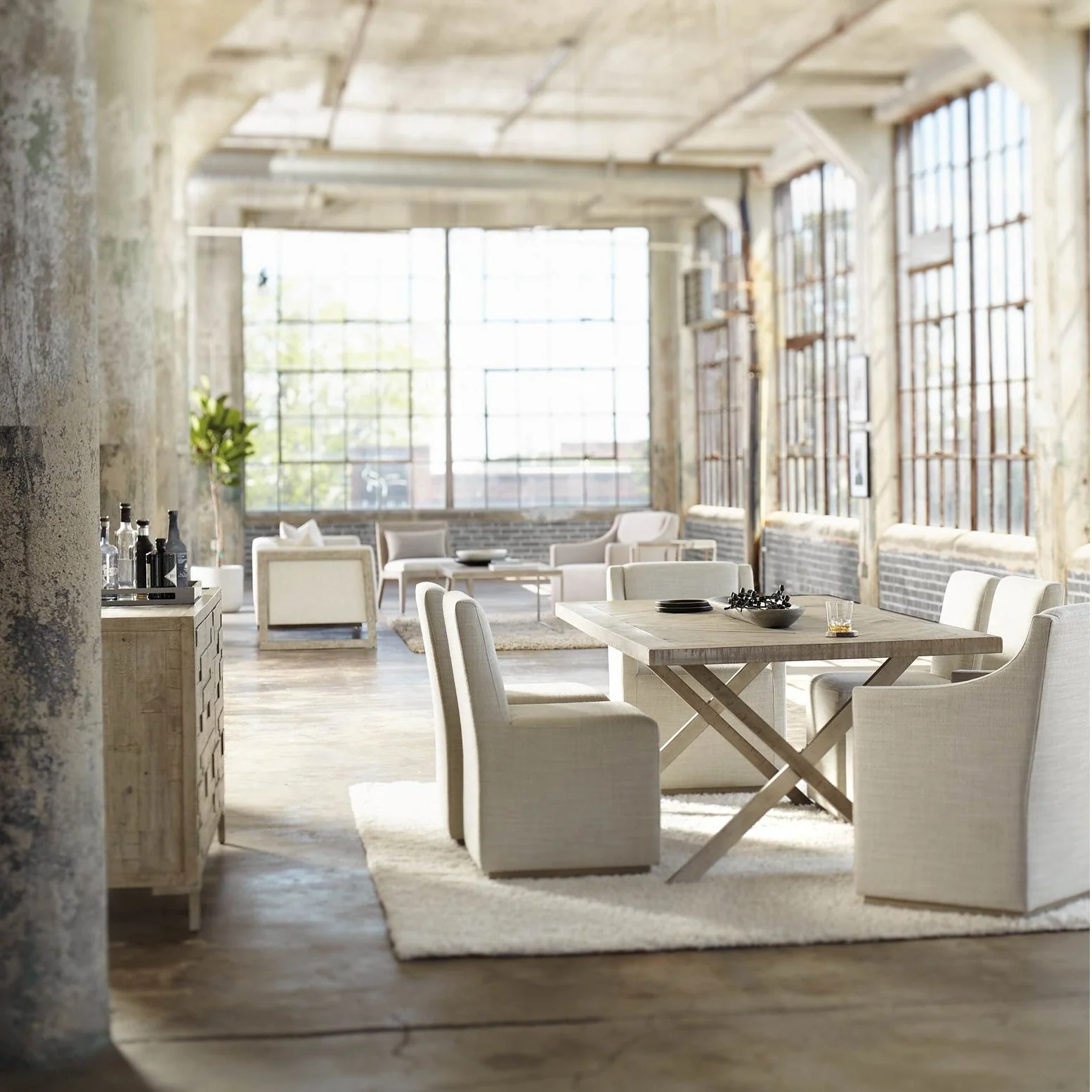 Bernhardt Highland Park Milo Dining Table Clearance - Image 2