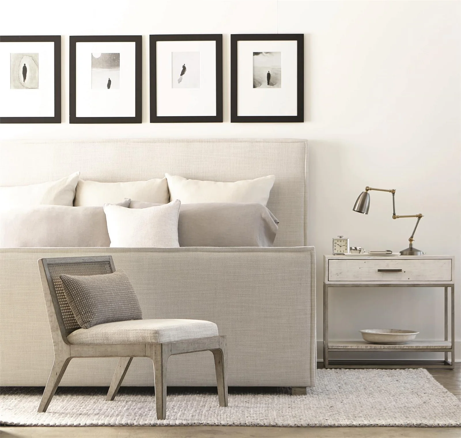 Bernhardt Highland Park Sawyer Upholstered Bed - Image 6