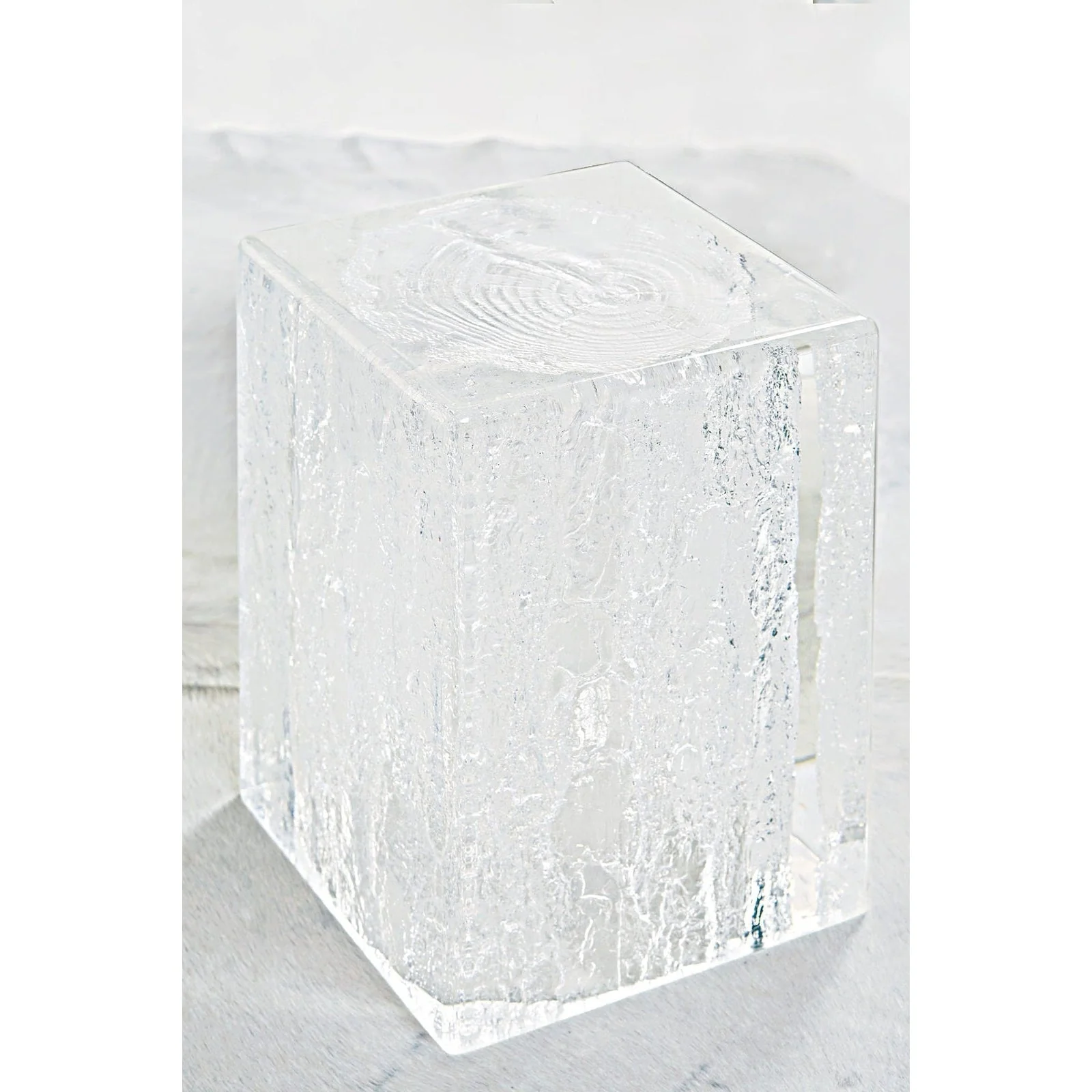 Bernhardt Interiors Arctic Chairside Table AS - Image 5