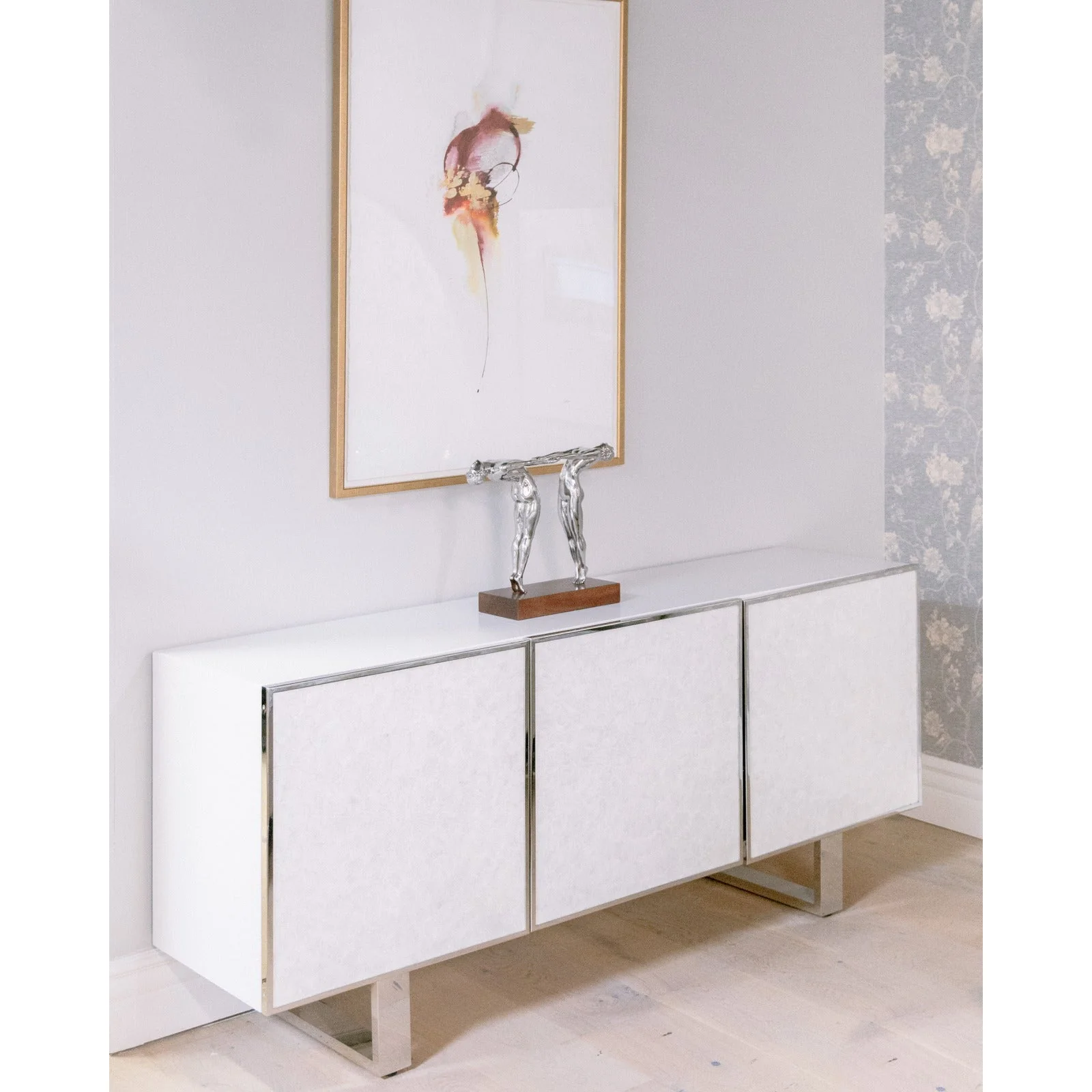 Bernhardt Interiors Helios Entertainment Console Floor Sample - Image 2
