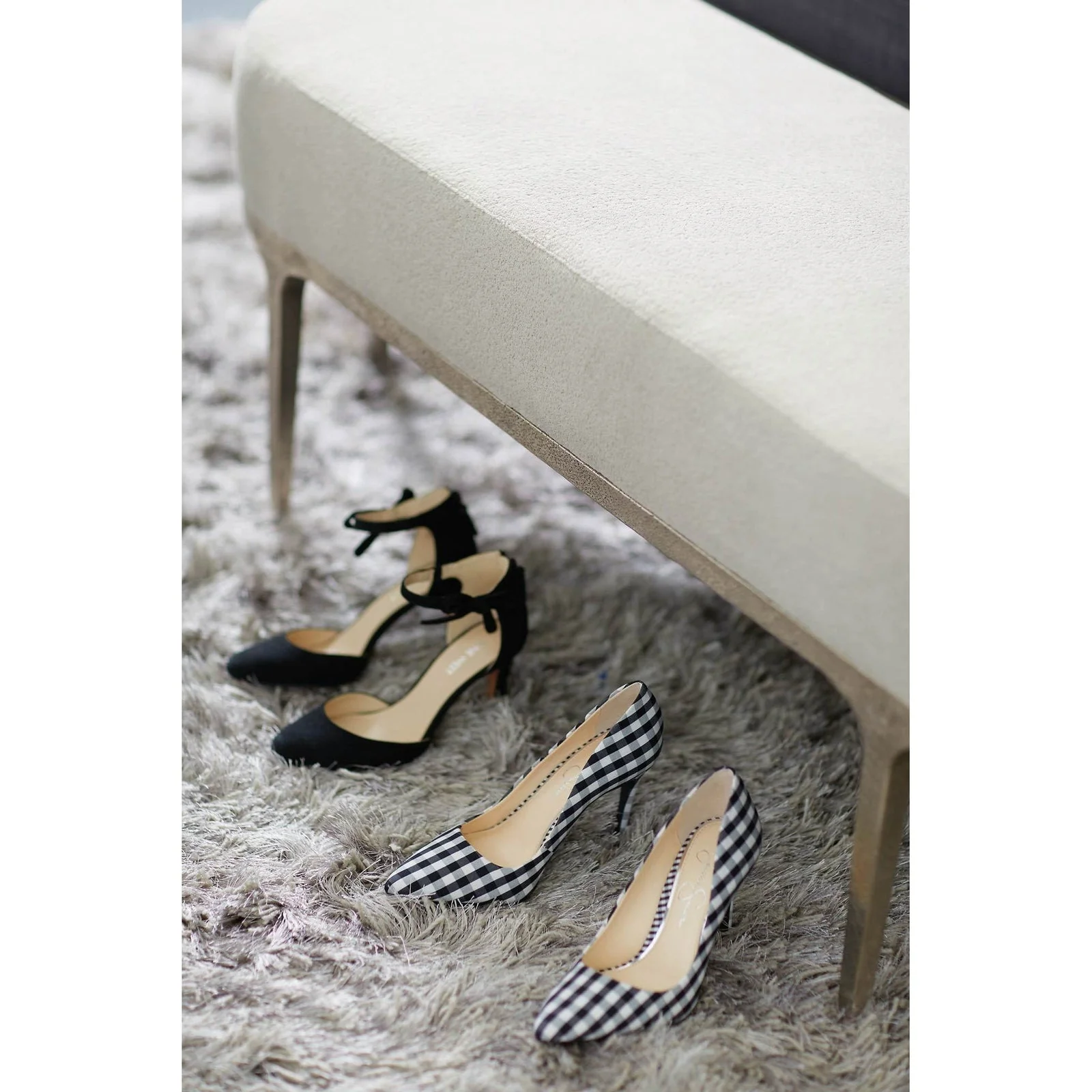Bernhardt Linea Metal Bench - Image 3