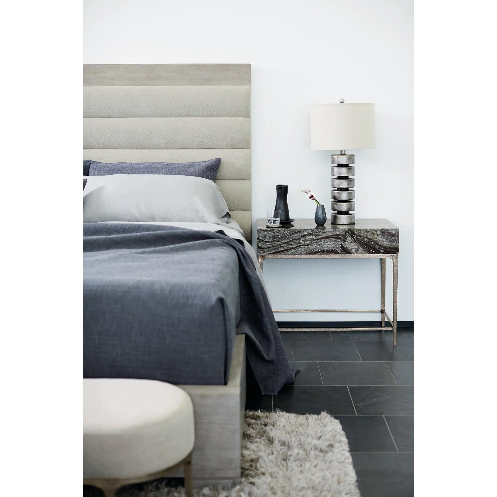 Bernhardt Linea Metal Bench - Image 6