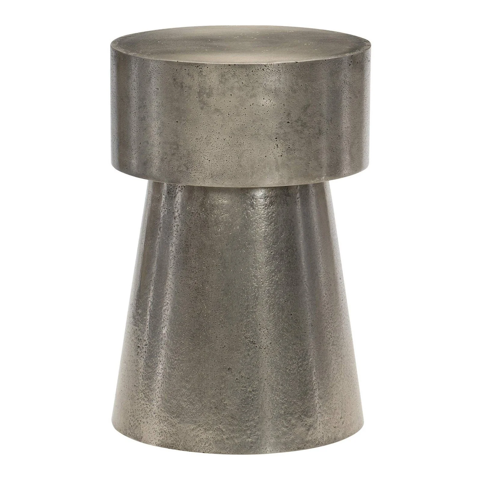 Bernhardt Linea Metal Round Chairside Table Y25