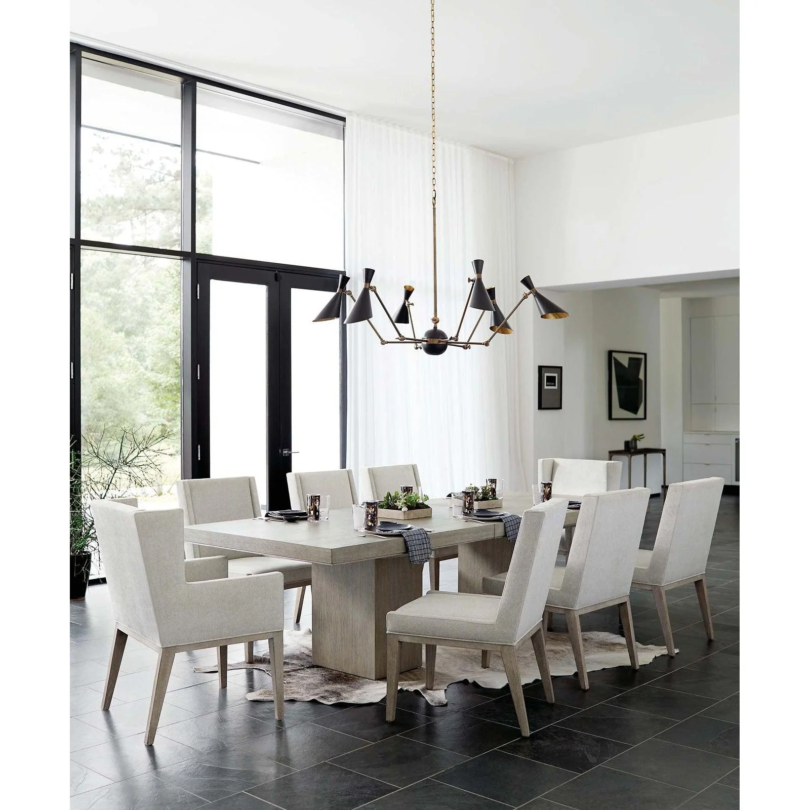 Bernhardt Linea Rectangular Dining Table - Image 3