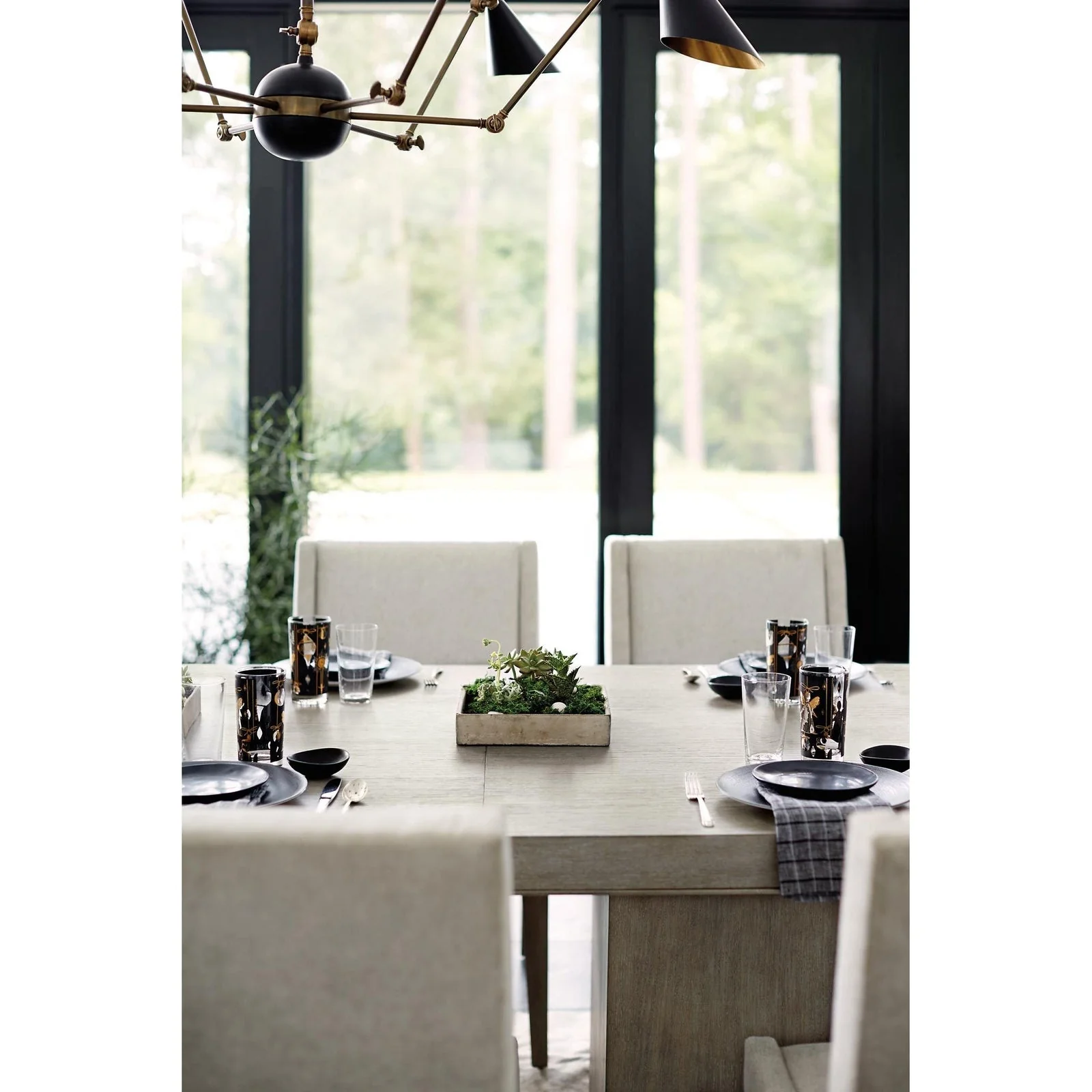 Bernhardt Linea Rectangular Dining Table - Image 5