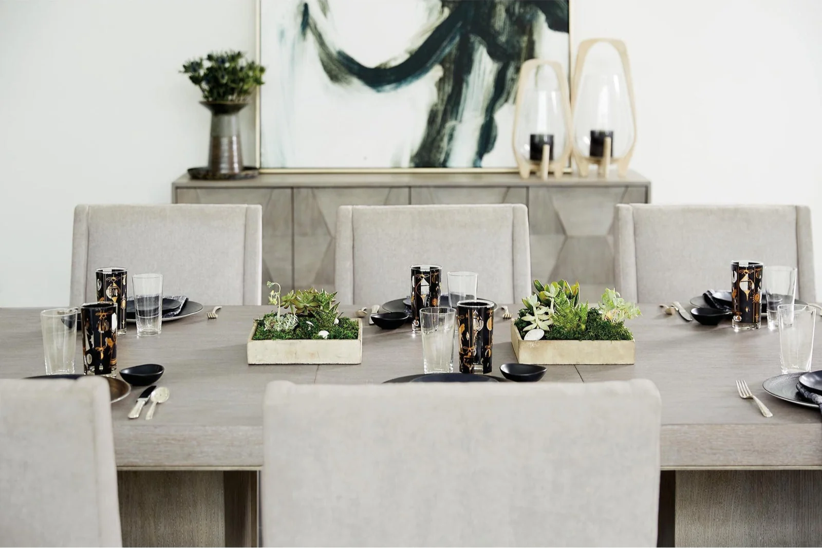 Bernhardt Linea Rectangular Dining Table - Image 6