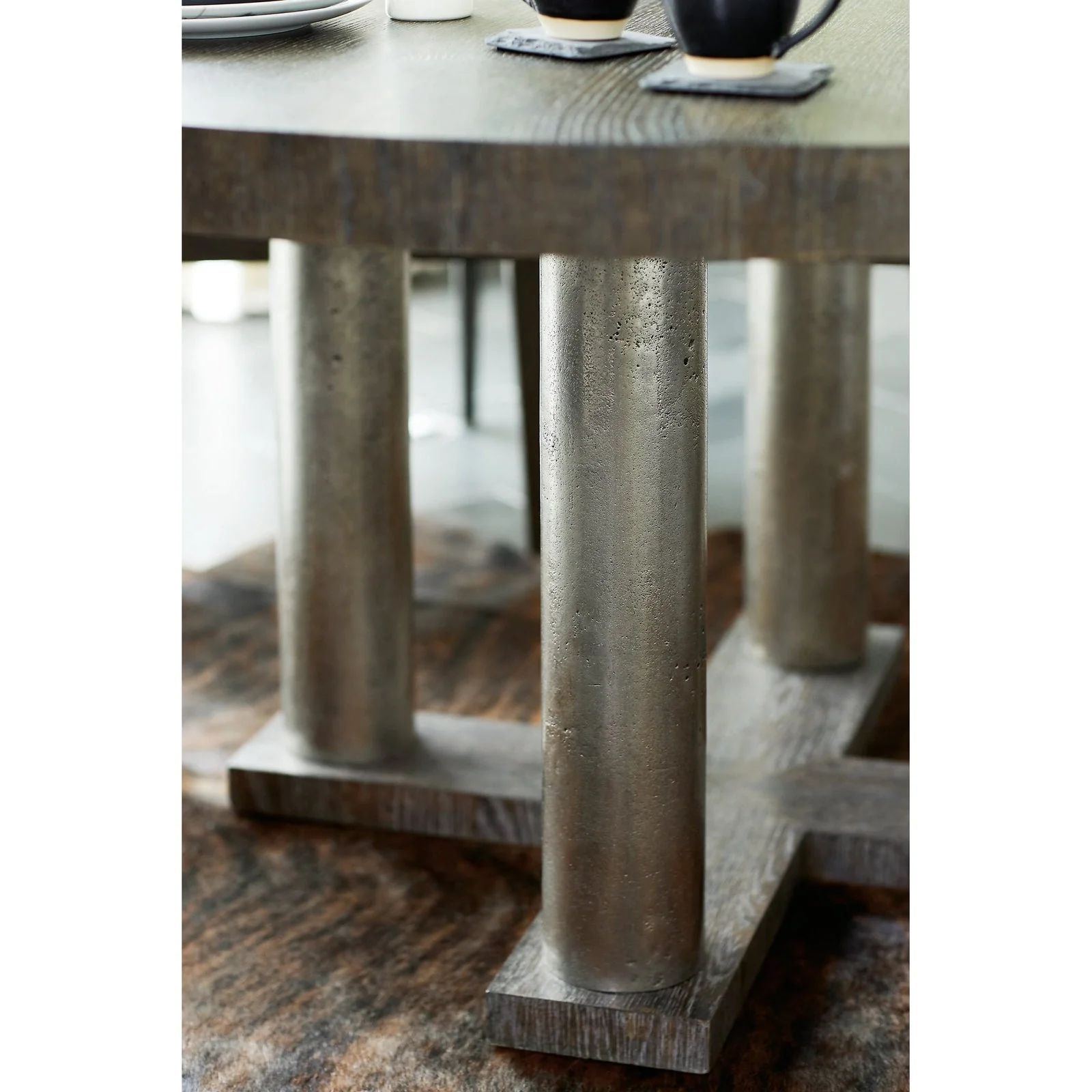 Bernhardt Linea Round Dining Table Y35 - Image 6