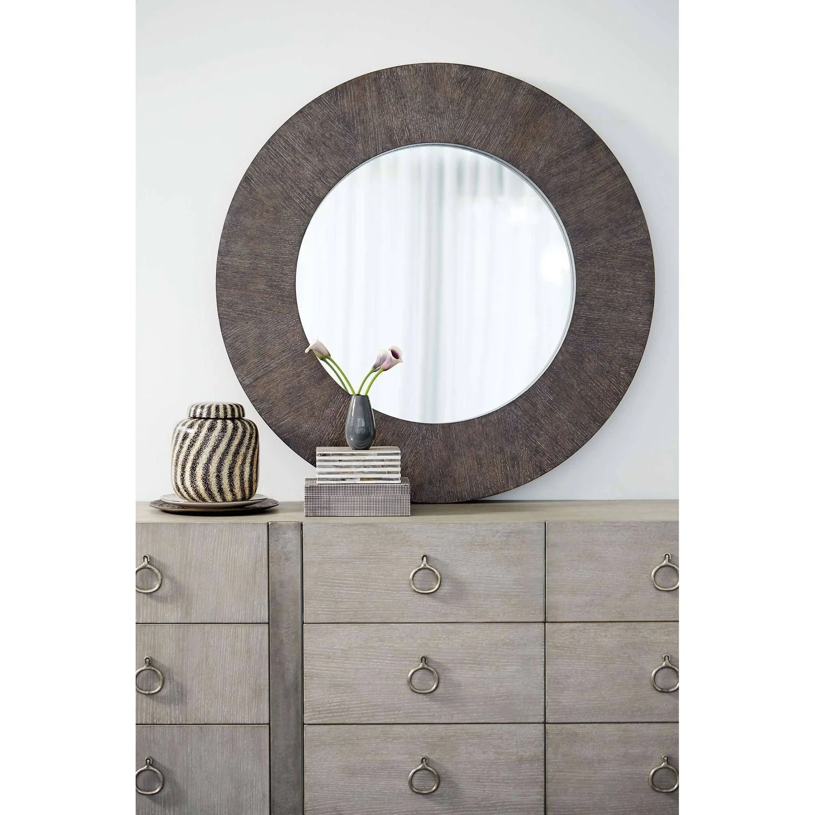 Bernhardt Linea Round Mirror - Image 2