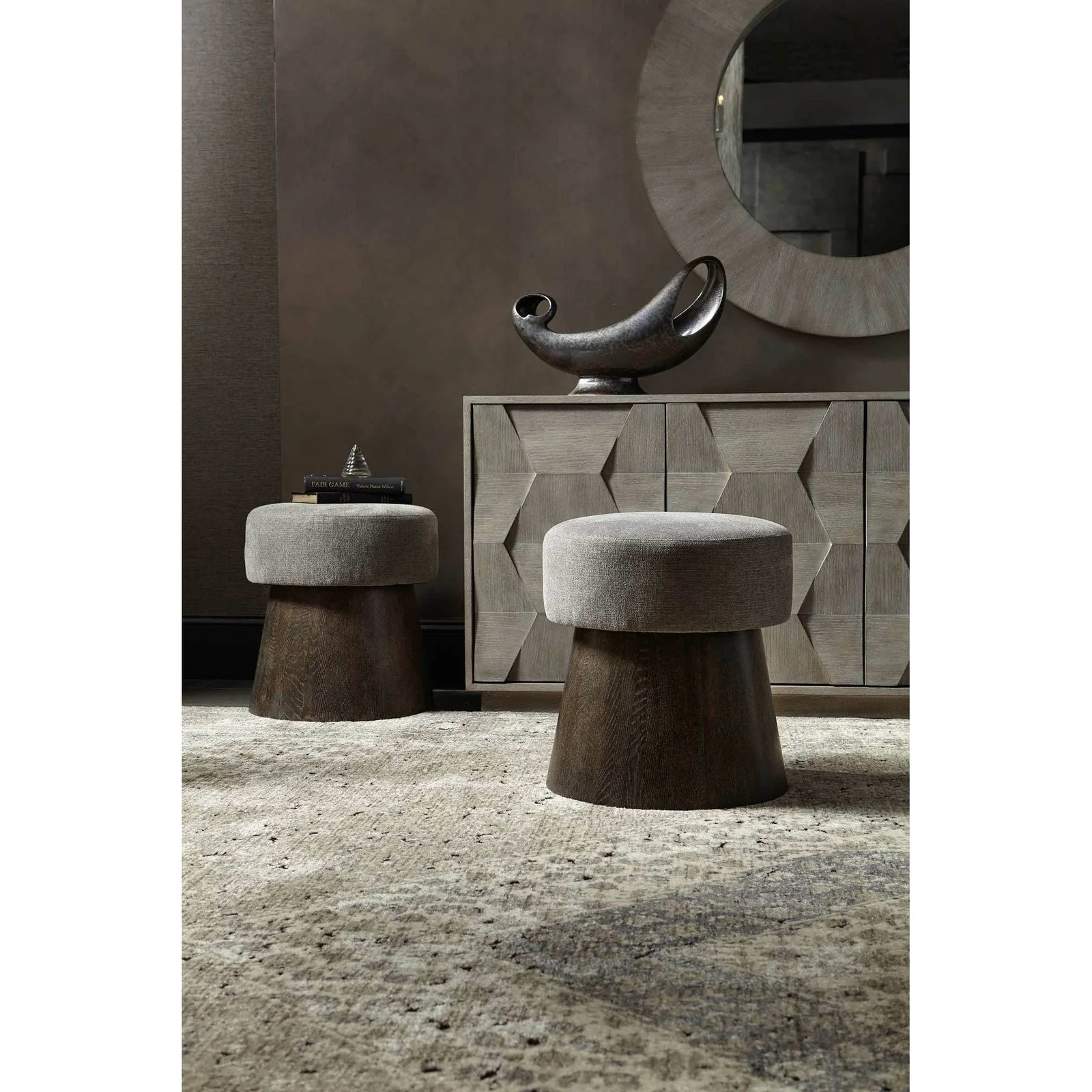 Bernhardt Linea Round Mirror - Image 5